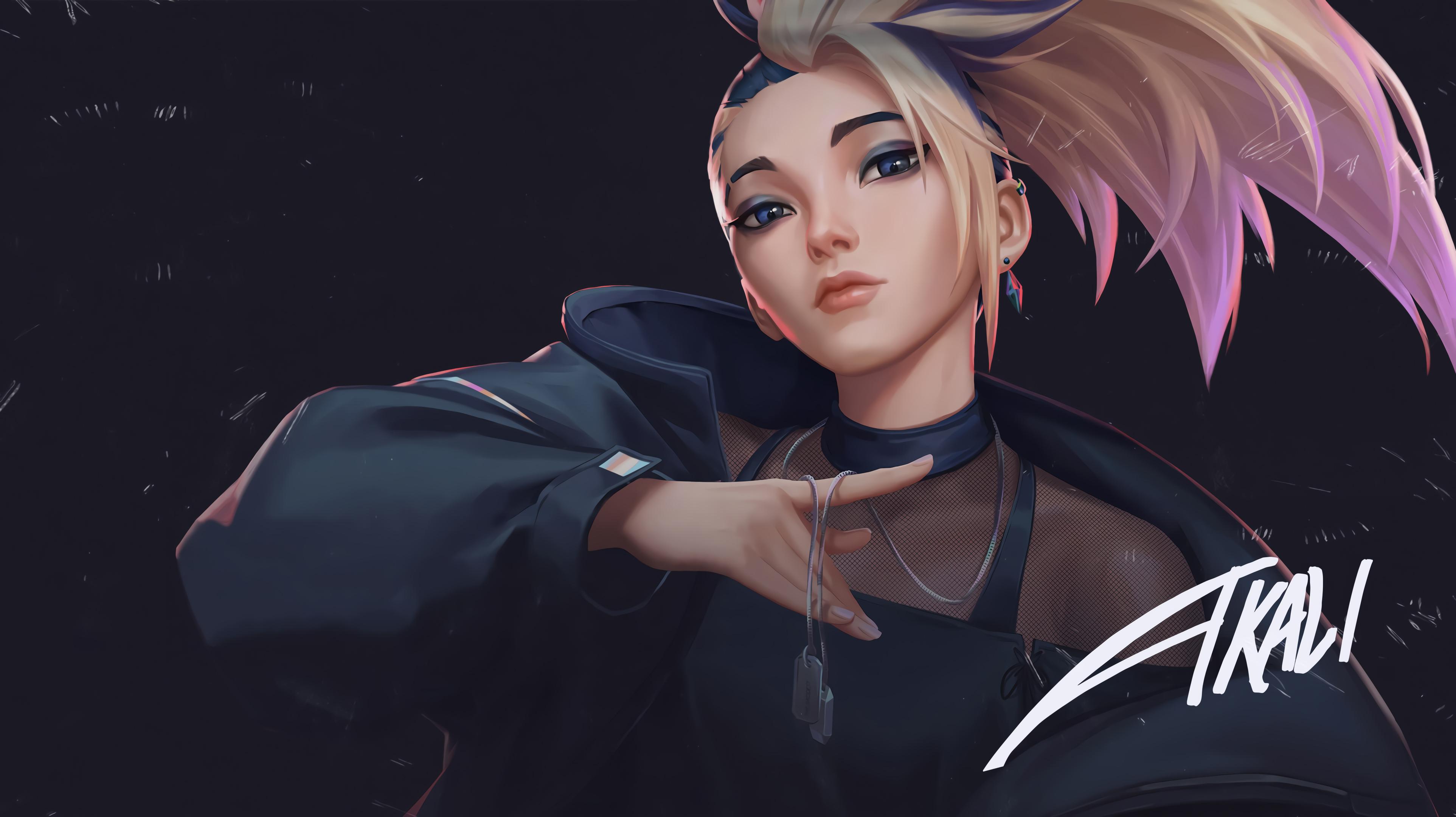 3850x2160 Akali League Of Legends Cool Art 4k, HD Games, 4k Wallpaper, Image, Background, Photo and Picture