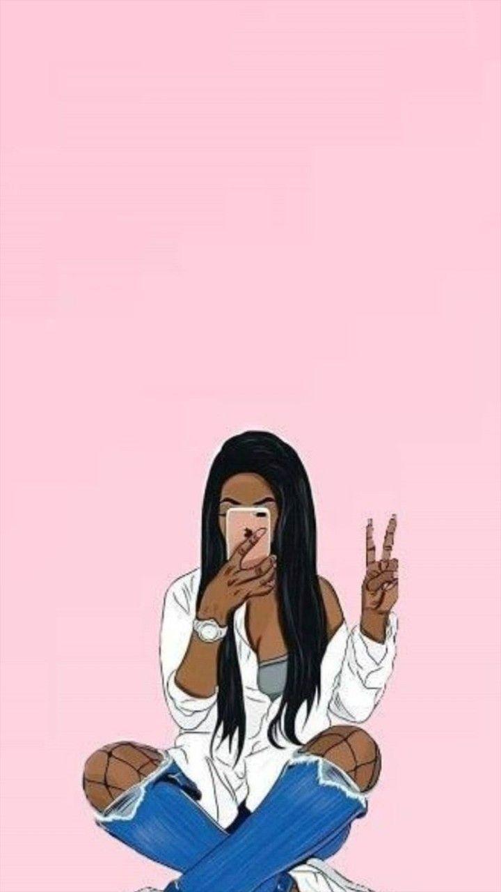 720x1280 Black Girl Magic Wallpaper