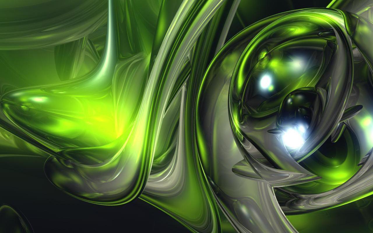 1280x800 Green Wallpaper