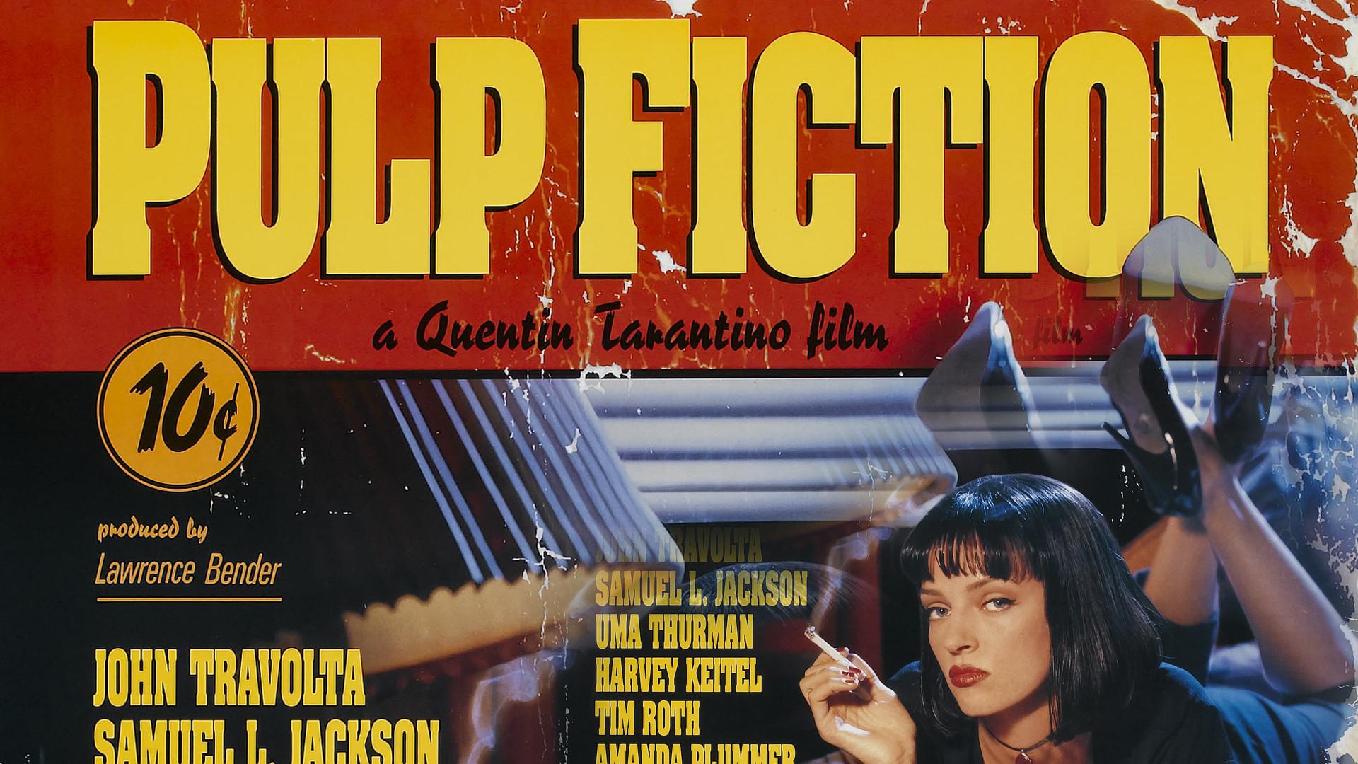 1920x1080 Pulp Fiction Wallpaper Poster