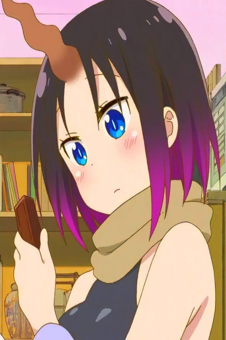 736x1104 dragon maid elma wallpaper. Chica anime, Dragones, Anime