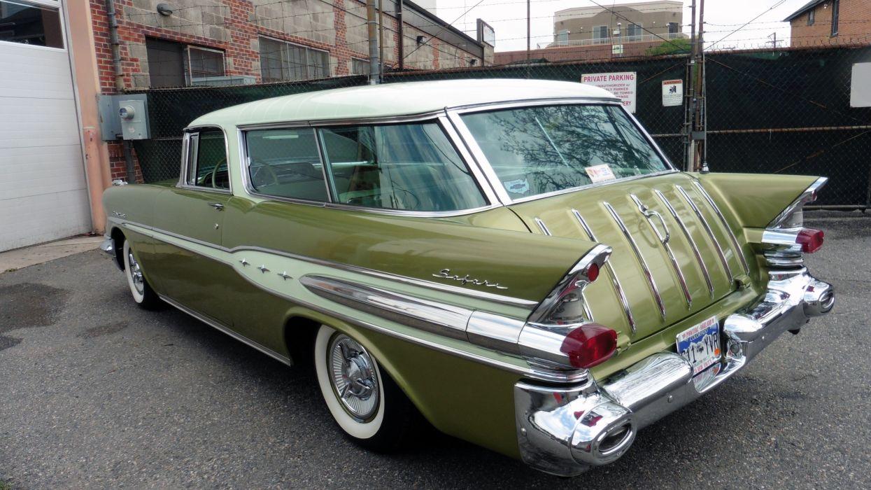 1245x700 Pontiac Star Chief Safari Station Wagon Classic Old Vintage Original USA -03 wallpaperx2592