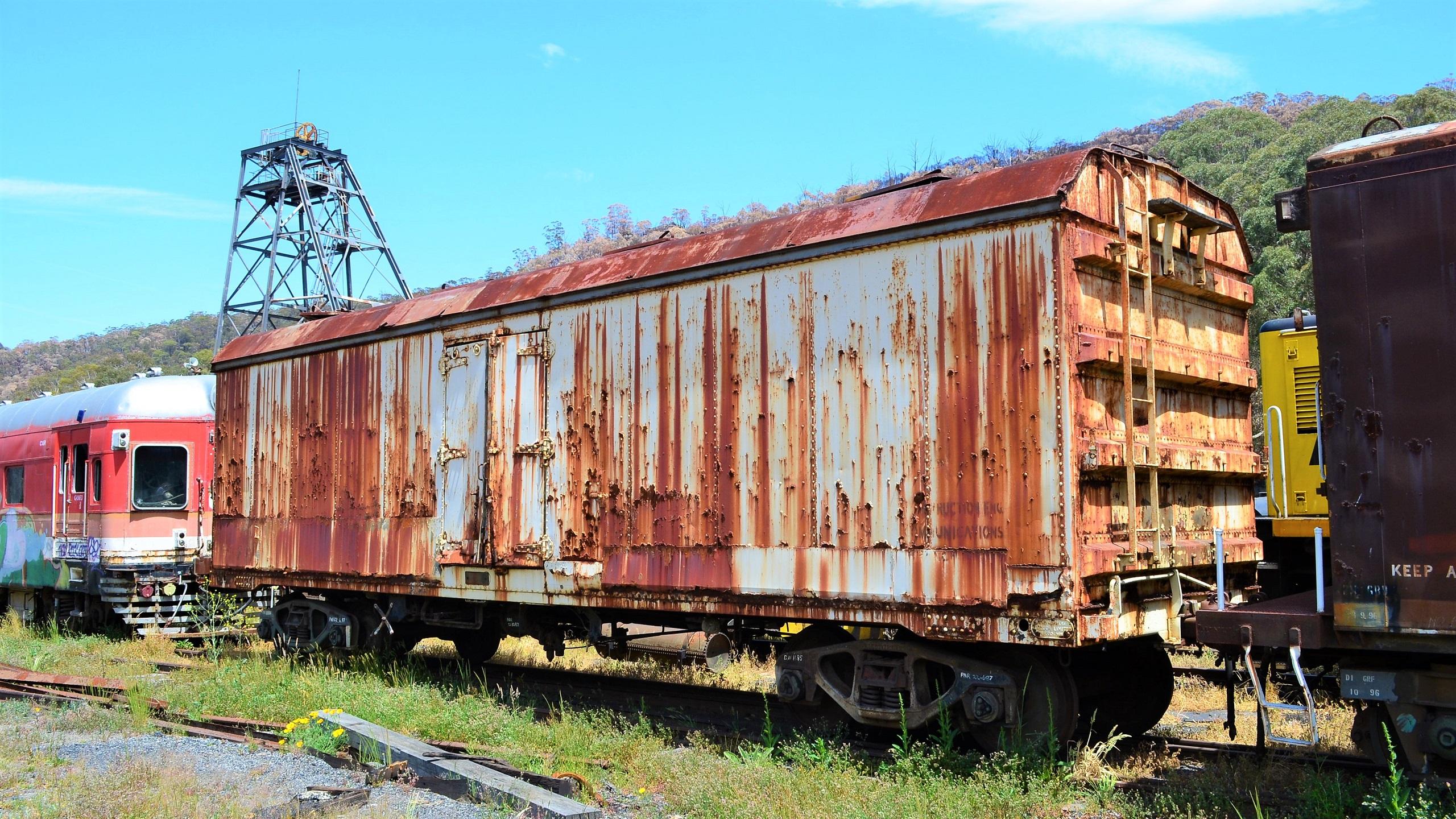 2560x1440 An Old Good's Wagon At The State Mine Museum Lithgow HD Wallpaper