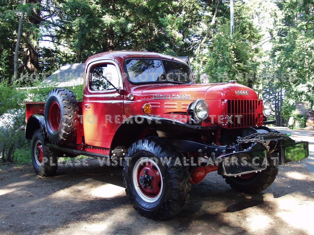 1024x768 Dodge Power Wagon Pickup Vintage Old Dodge Wm300 Power Wagon