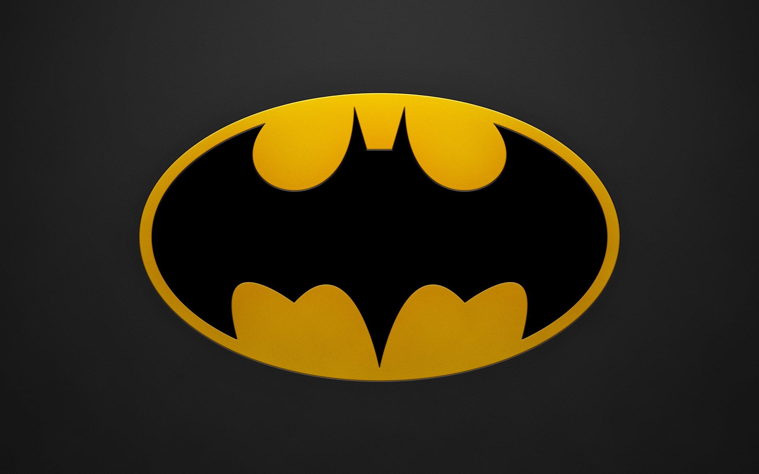 2560x1600 batman, Minimalistic, Dc, Comics, Logos, Batman, Logo Wallpaper HD / Desktop and Mobile Background