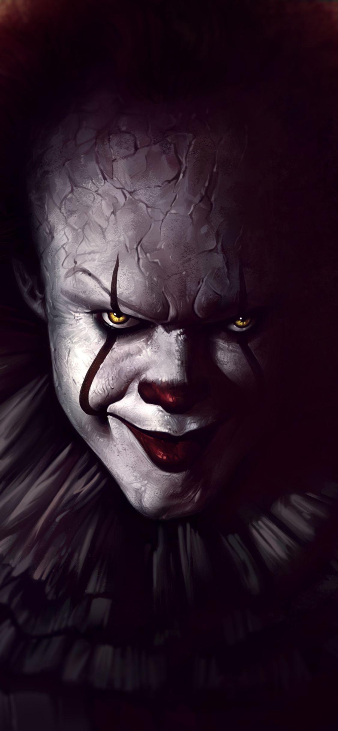 1125x2436 Pennywise The Clown Fanart iPhone XS, iPhone iPhone X HD (2021)