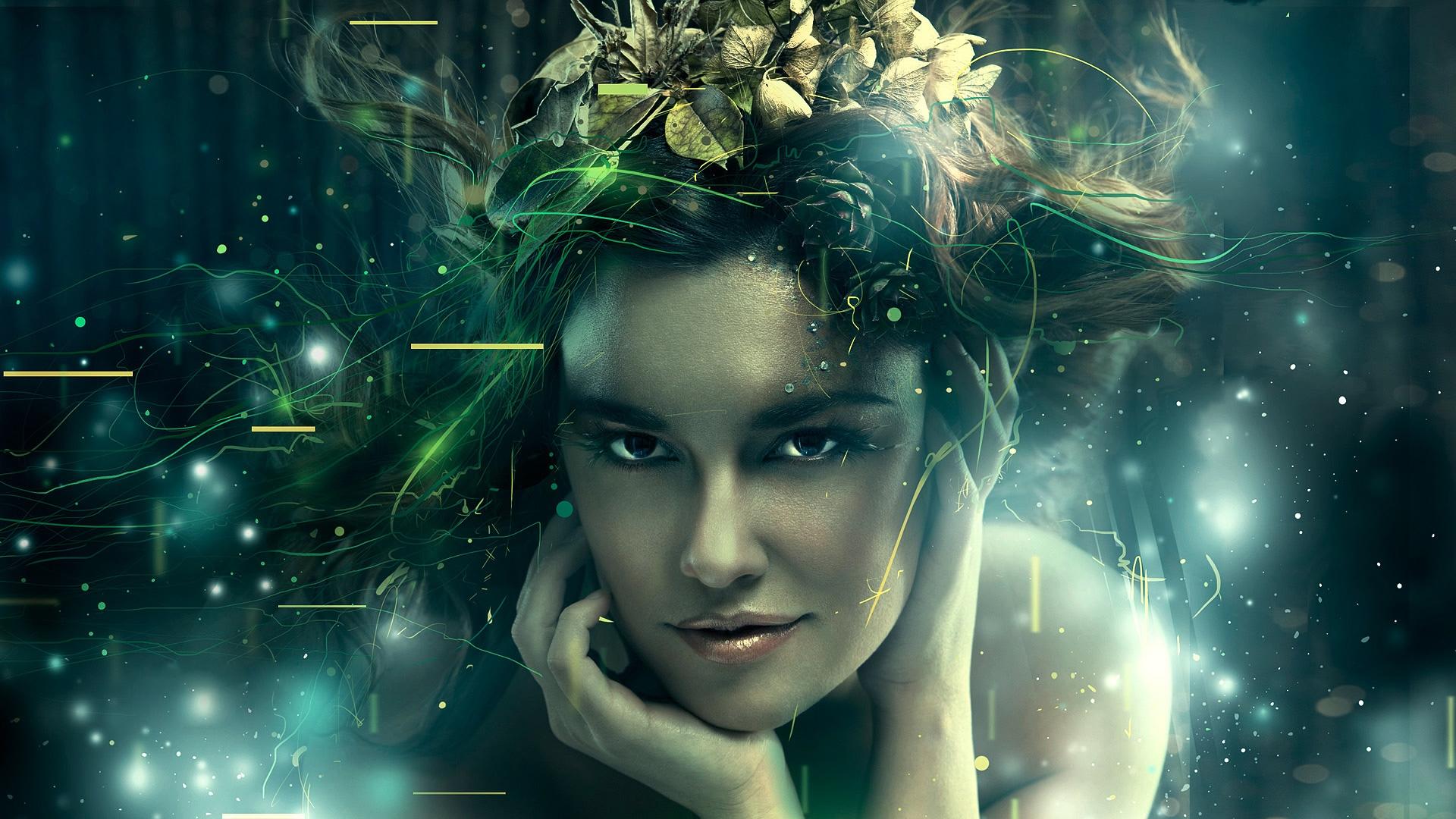 1920x1080 women nature cgi mother 1920x1080 wallpaper