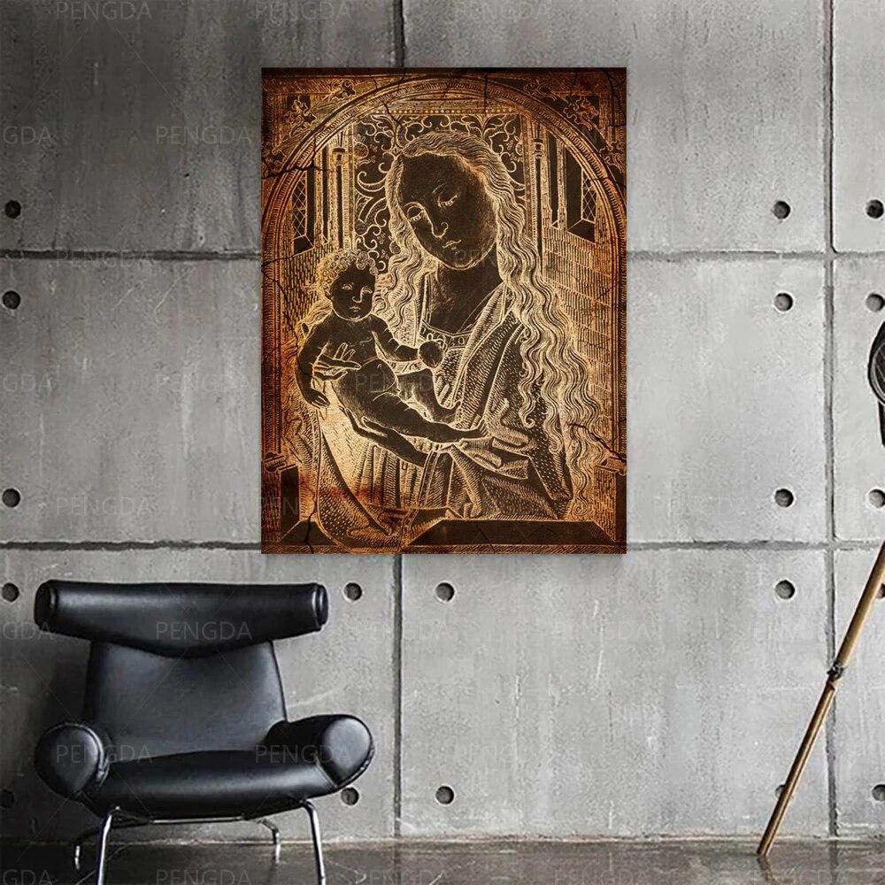 1000x1000 Self Adhesive Renew Home Decor 3D Sticker Mother Child Print Art Waterproof Wallpaper Mural Wardrobe Renovation Decal Picture. Wall Stickers