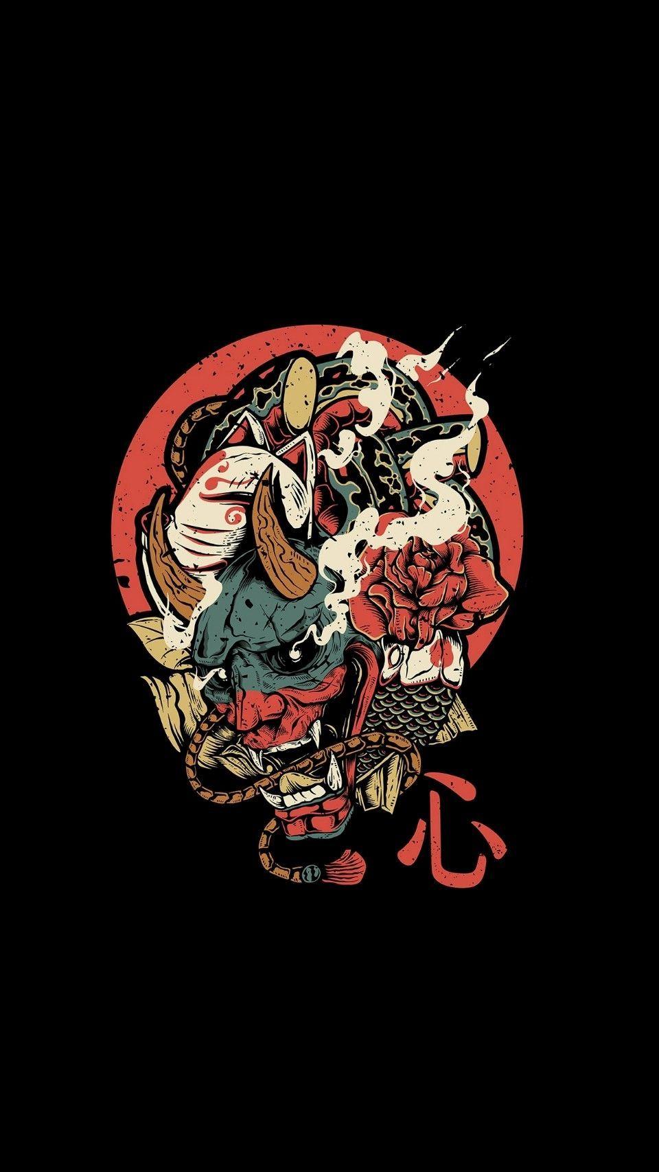 960x1707 Samurai Aesthetic Wallpaper