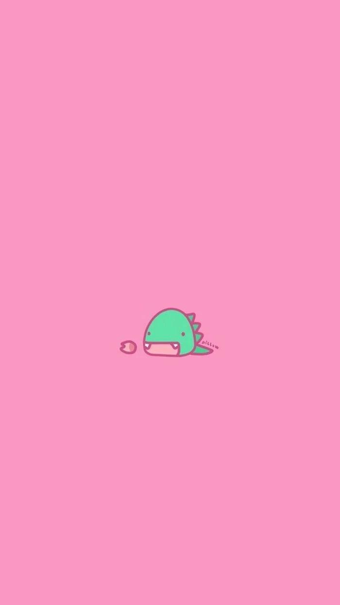 700x1244 The Best 24 Kawaii Aesthetic Animated Cute Dinosaur Wallpaper