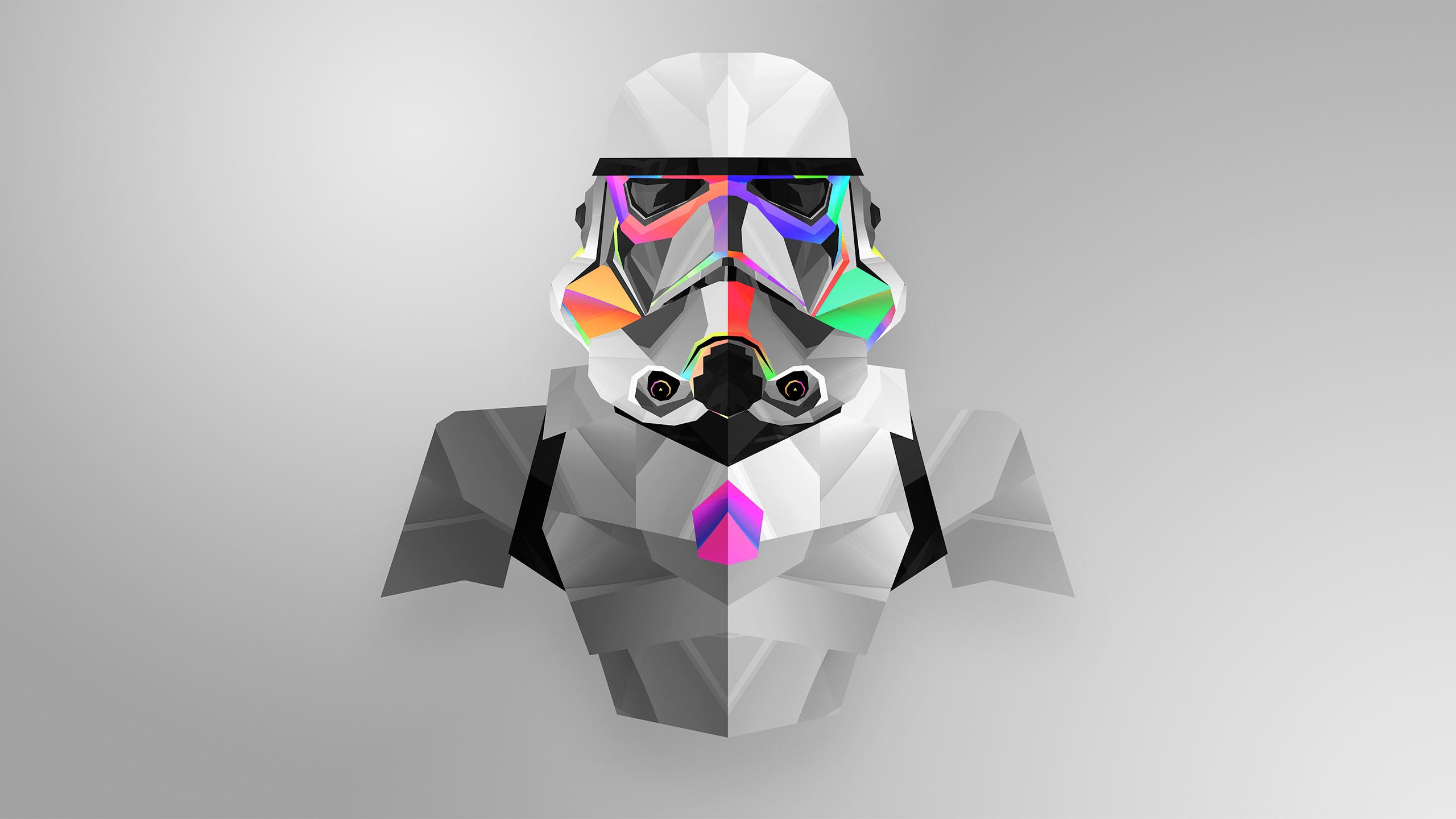 2560x1440 Stormtrooper Abstract Art Wallpaper, HD Artist Wallpaper, 4k Wallpaper, Image, Background, Photos and Picture