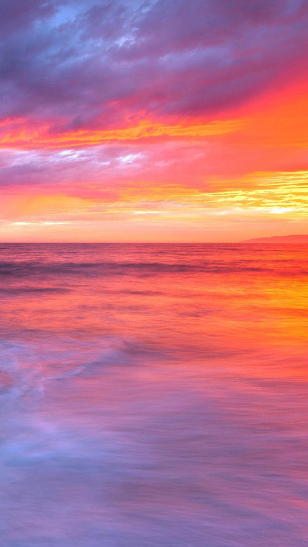 1080x1920 Gradient Sunset Wallpaper