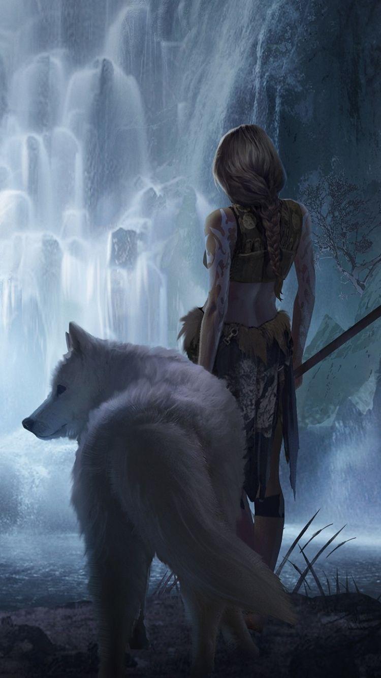750x1334 Mononoke Princess Wallpaper