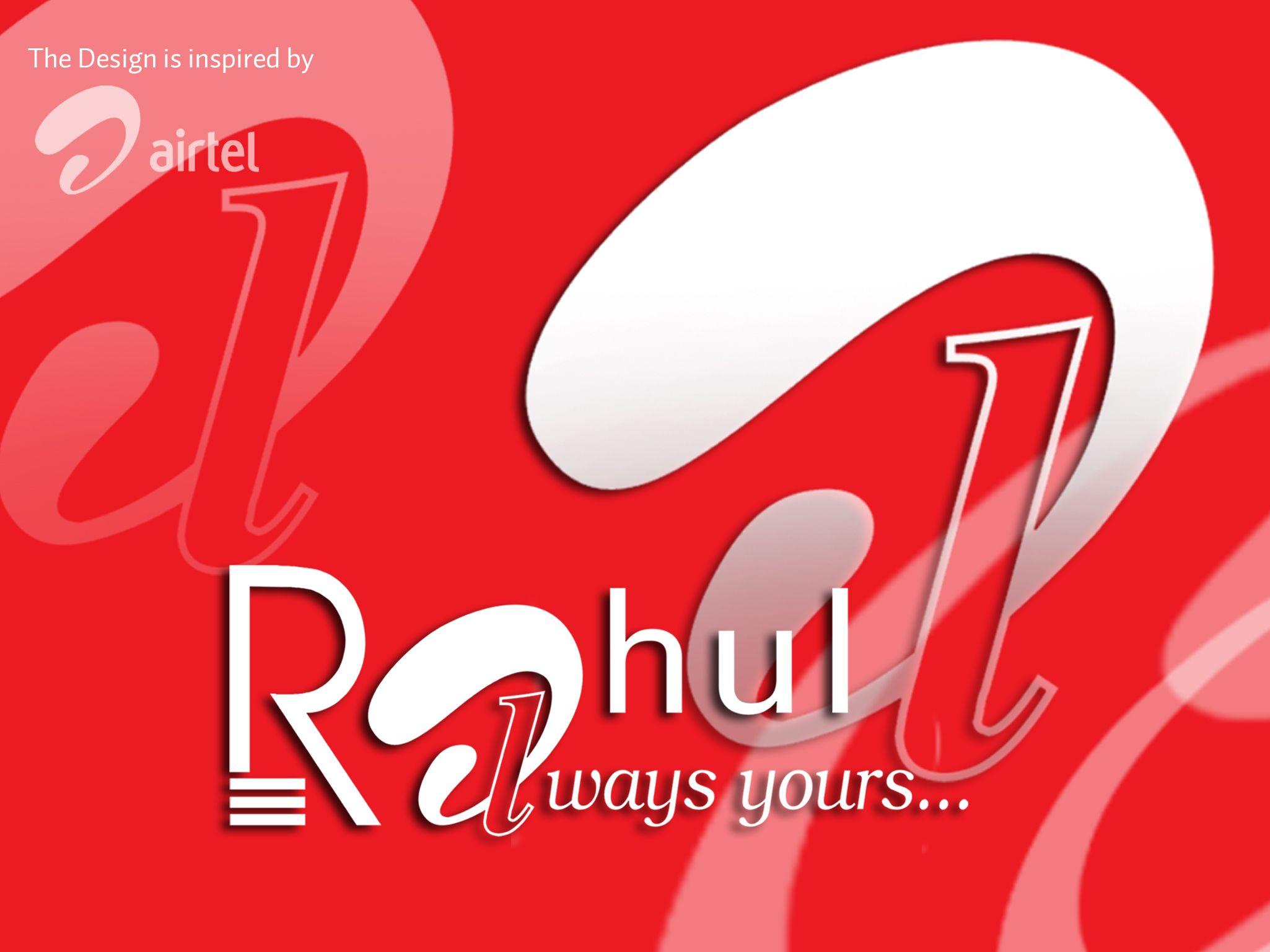 2050x1537 Rahul Kesharwani Alway Yours In Airtel Logo Style My Logo New