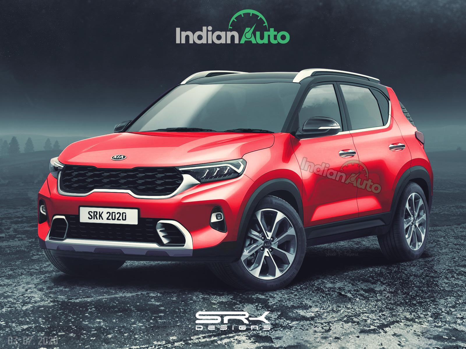 1600x1200 Production Ready Kia Sonet Looks Killer In This Life Like Render