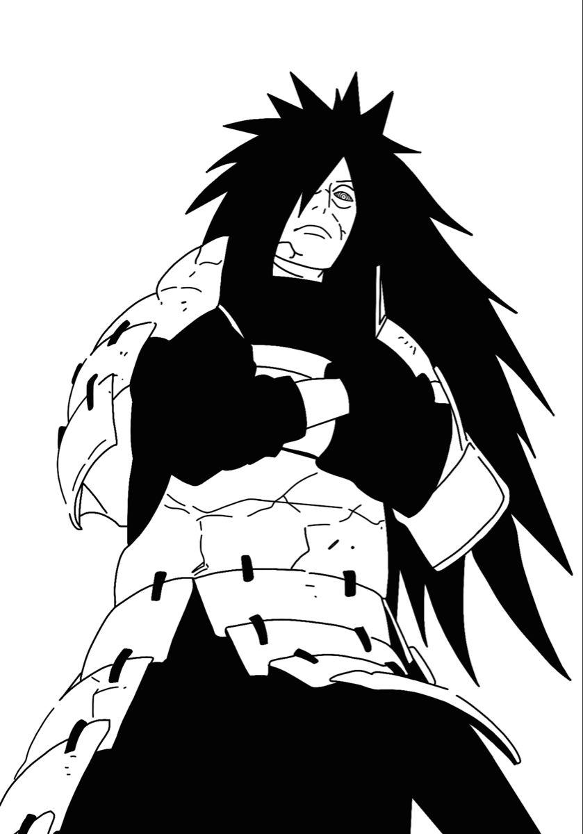 839x1200 uchiha madara black and white. Naruto drawings, Naruto art, Madara uchiha
