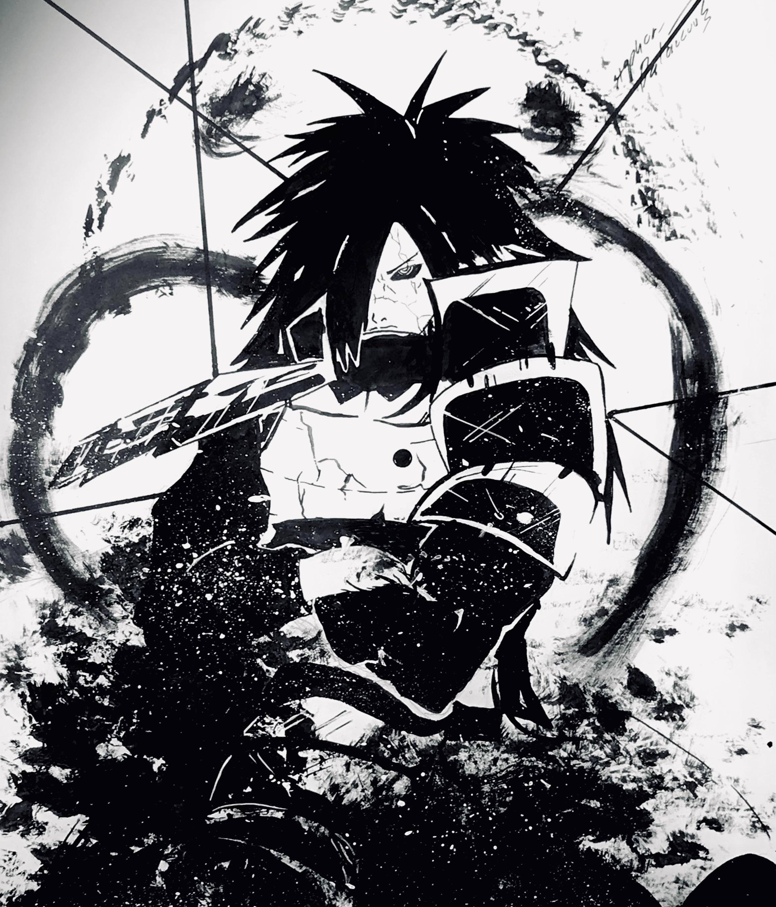 2488x2908 This is the power of a god! Madara Uchiha
