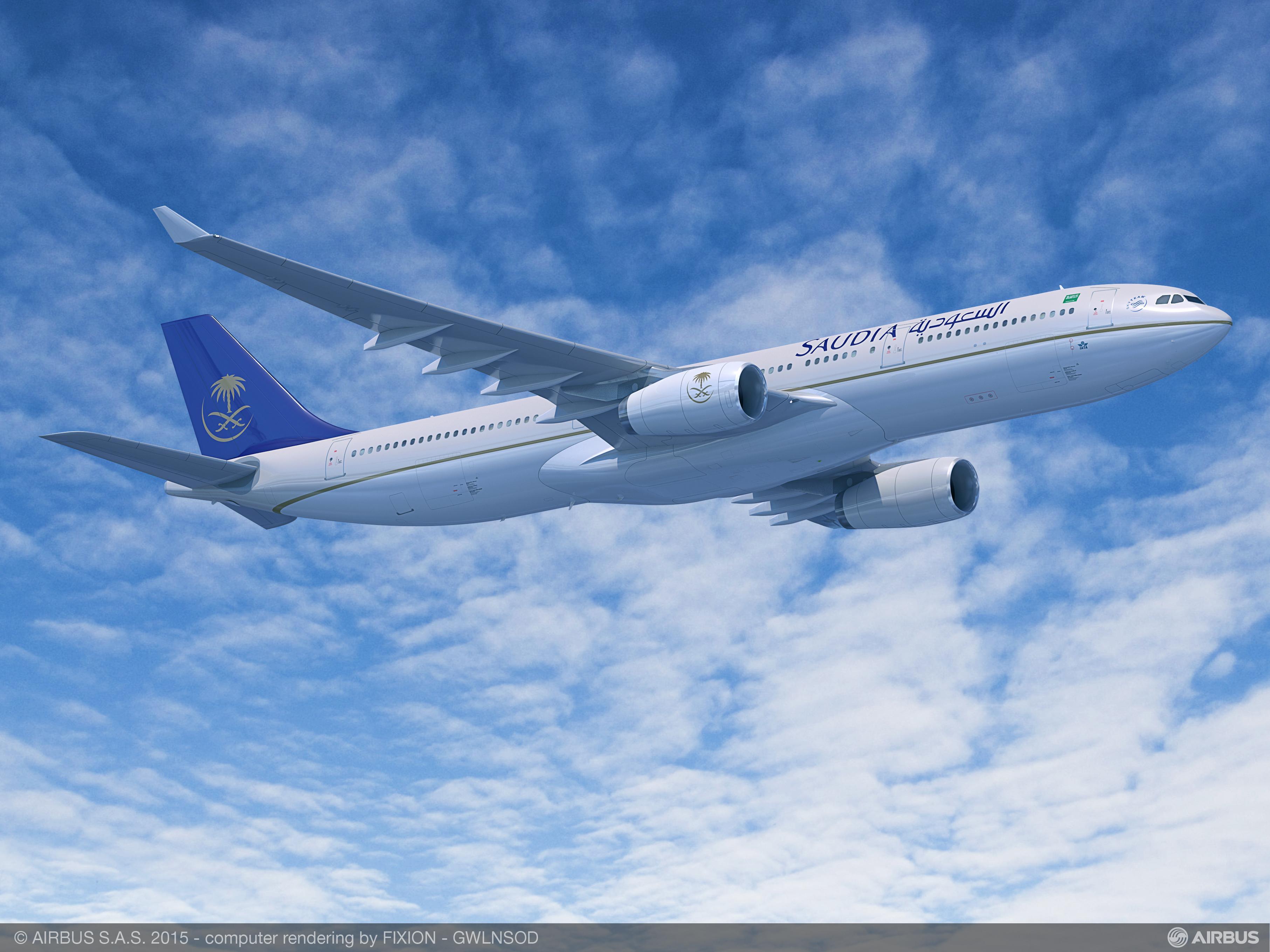 3626x2720 SAUDIA; Down to Earth from its “Royal Flight”