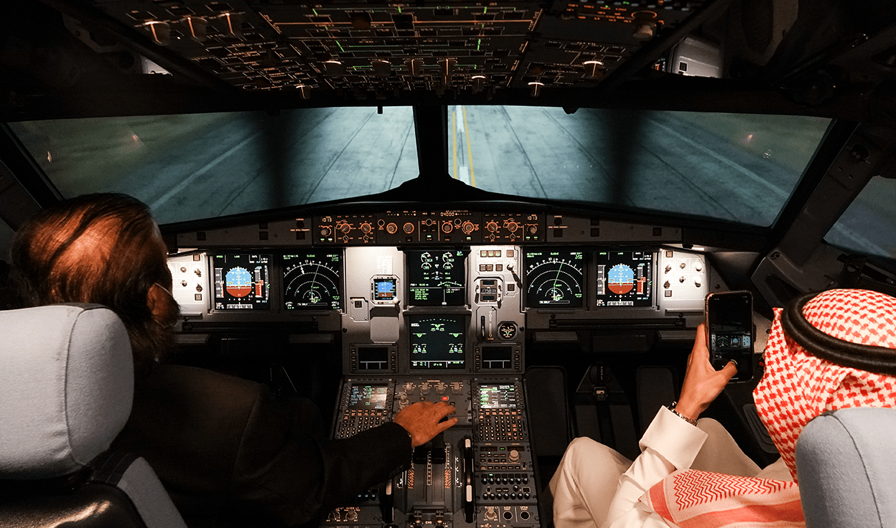 1300x766 Saudi Arabia's first Airbus A320neo simulator lets Saudi talent fly high