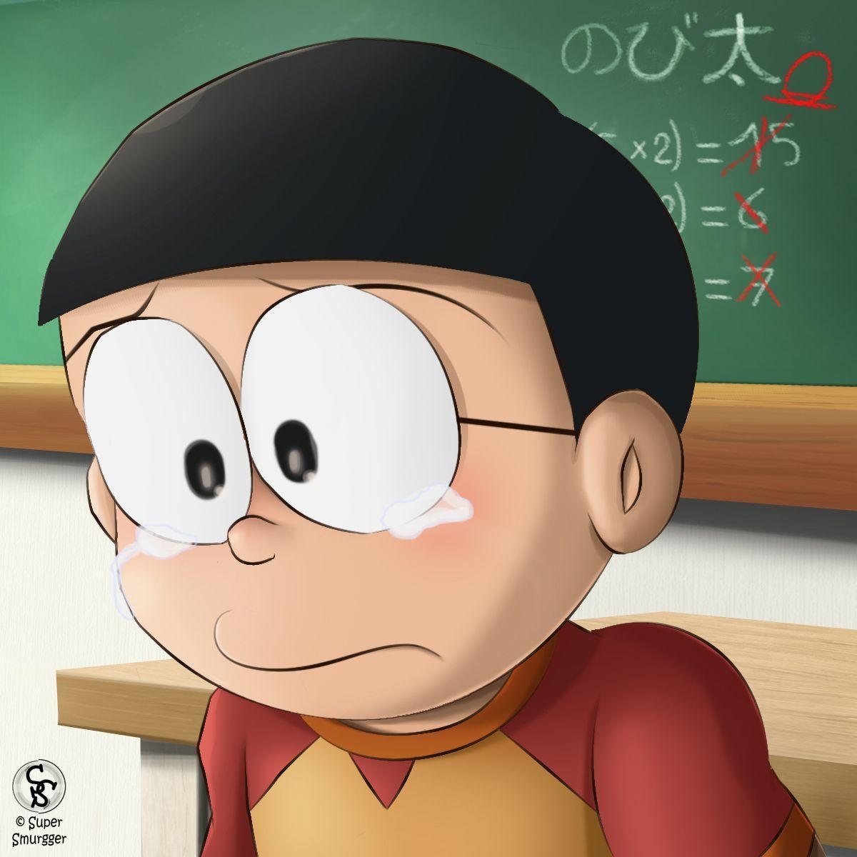 Sad Nobita Wallpapers - Top Free Sad Nobita Backgrounds - WallpaperAccess
