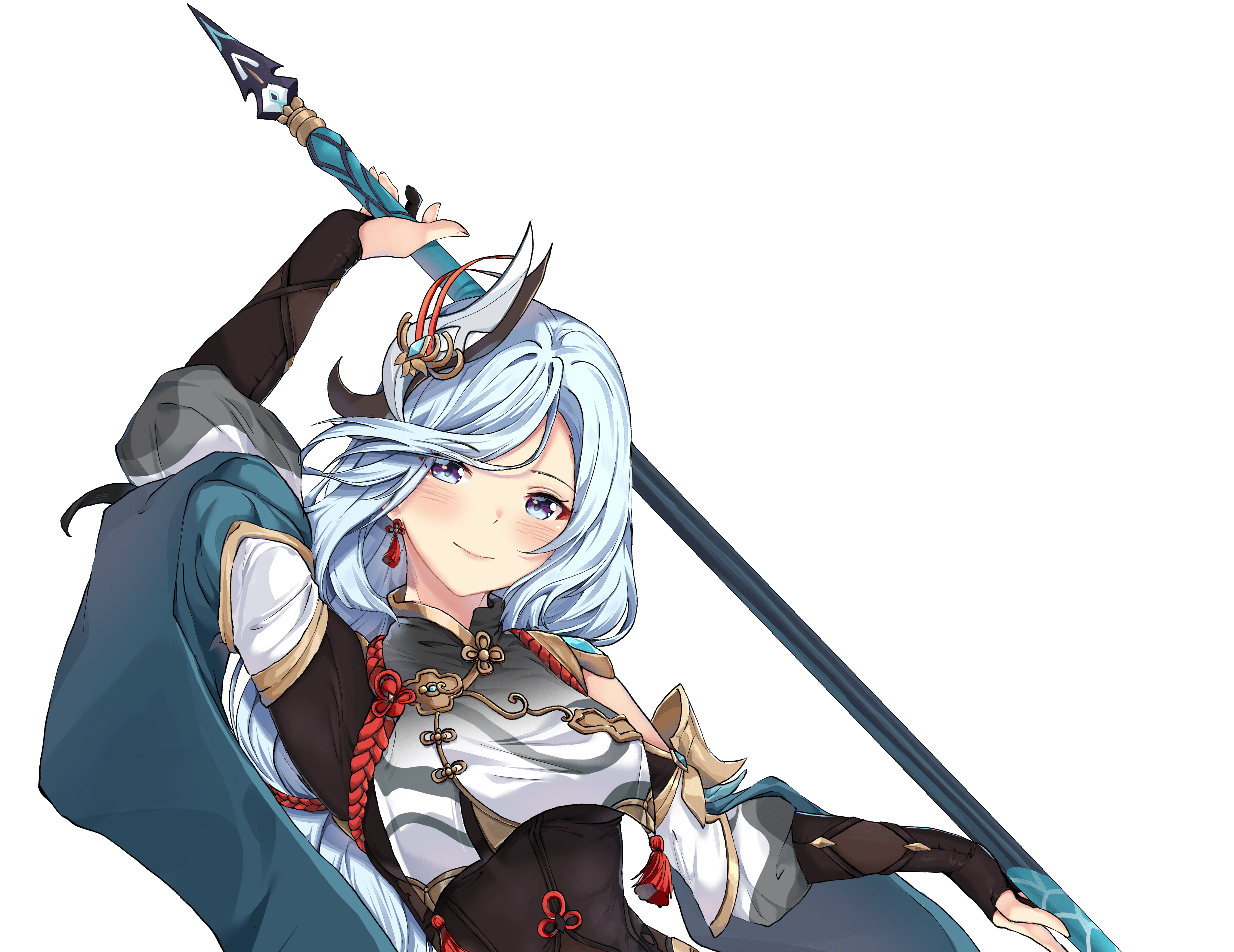4101x3164 Shenhe (Genshin Impact) 4k Ultra HD Wallpaper