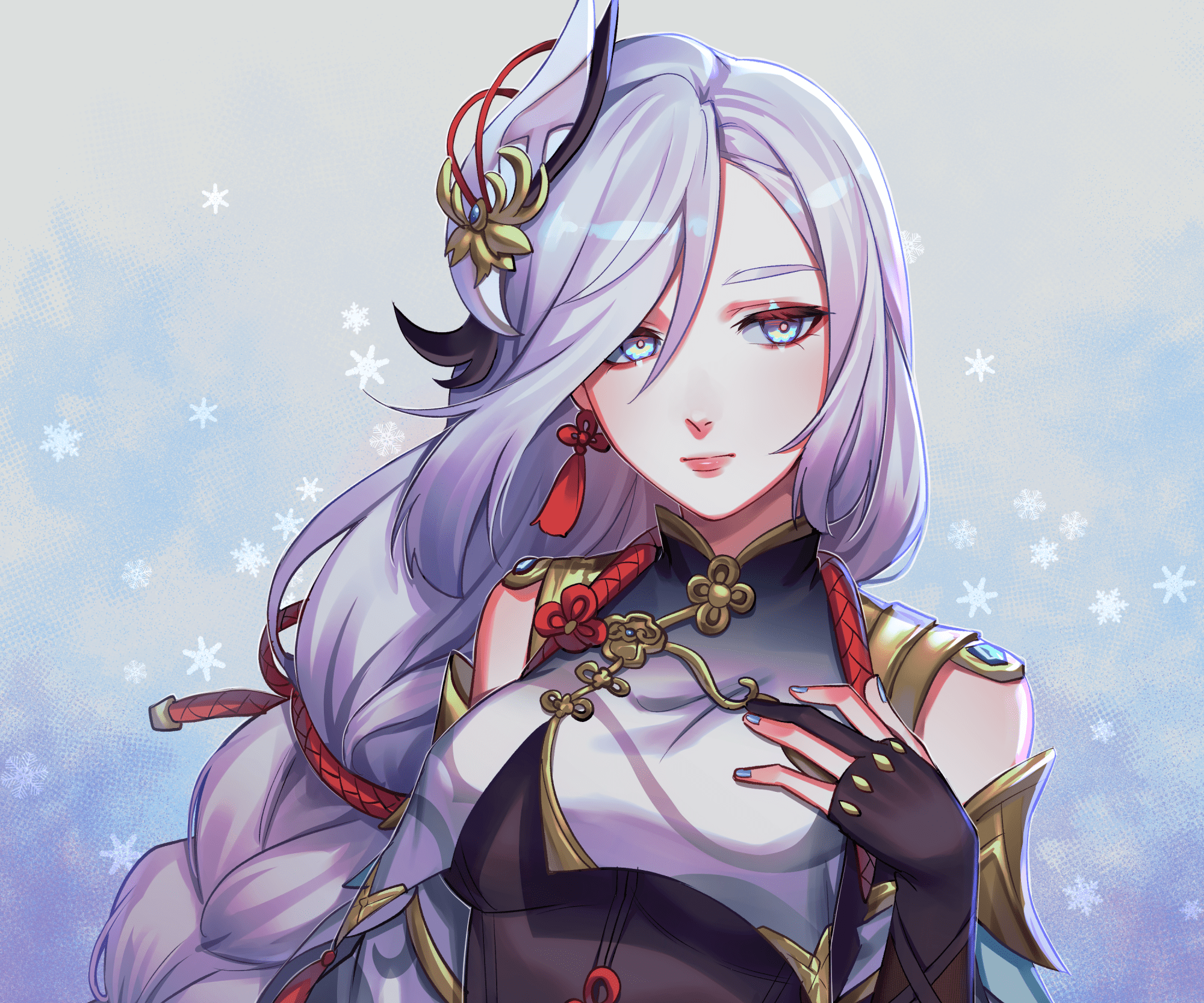 2000x1667 Shenhe Wallpaper