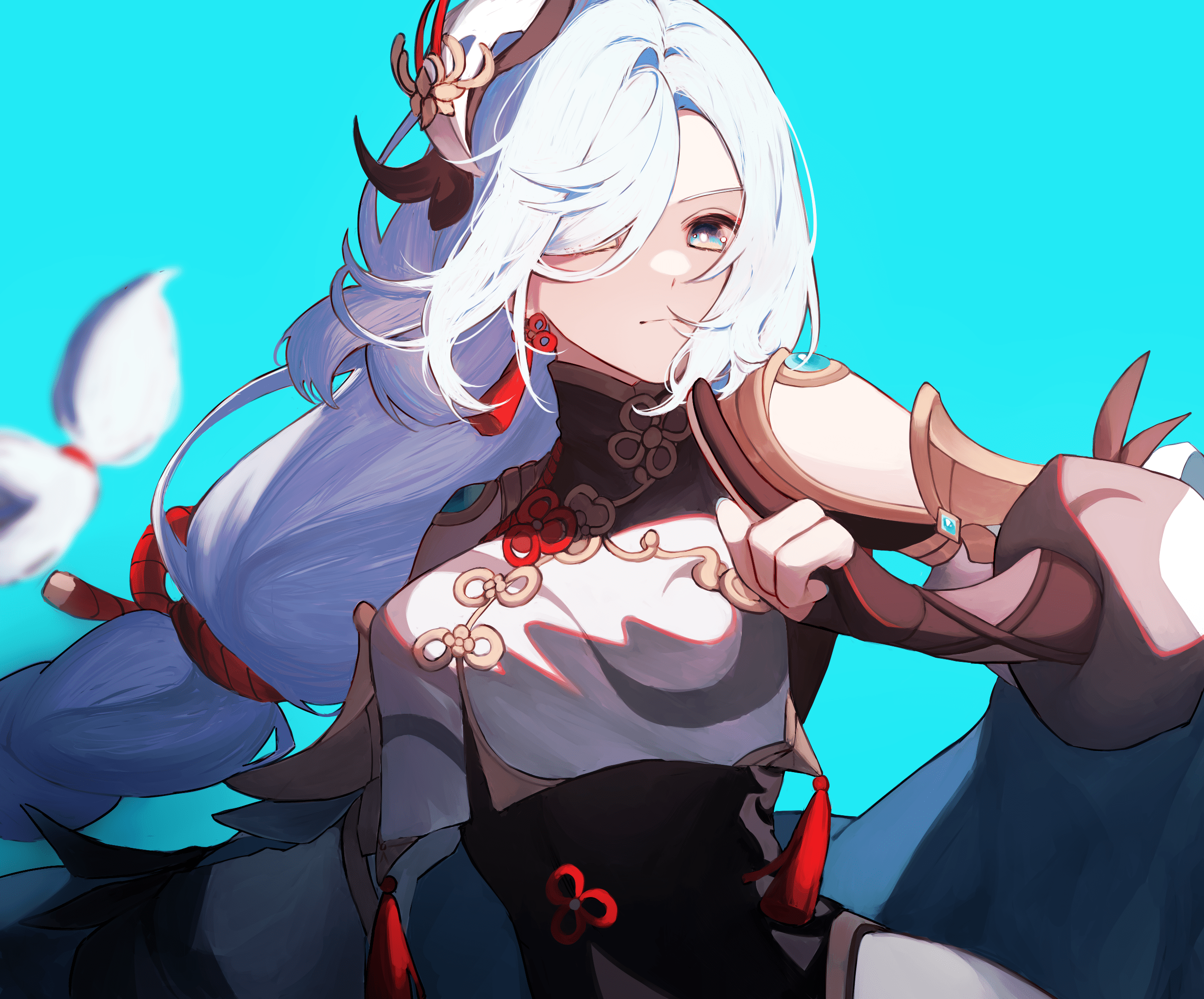 2620x2175 Shenhe (Genshin Impact) HD Wallpaper