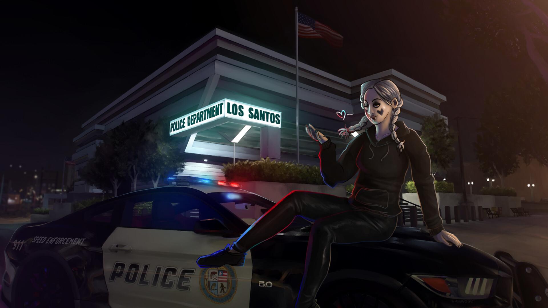 1920x1080 Lunaomi: Stacy and LSPD