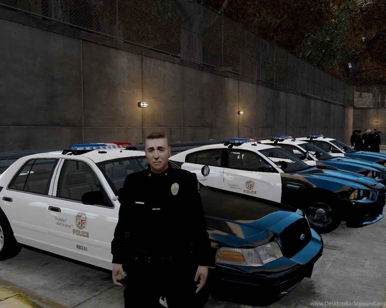 1280x1024 GTA IV RCMP Clan Los Angeles Police Department (LAPD) American. Desktop Background