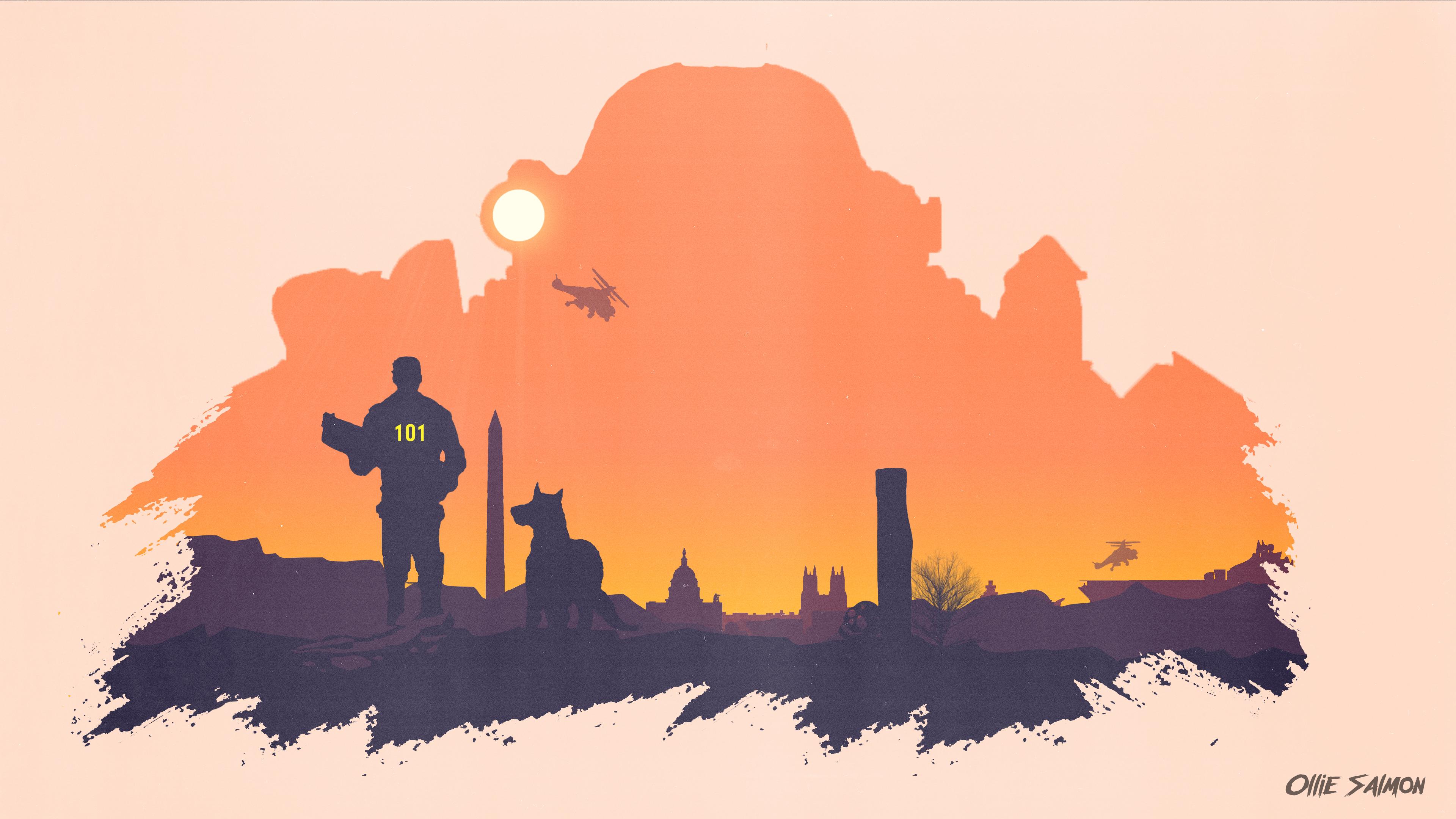 3840x2160 Second Fallout Print Moss Inspired Ollie Salmon (Me)