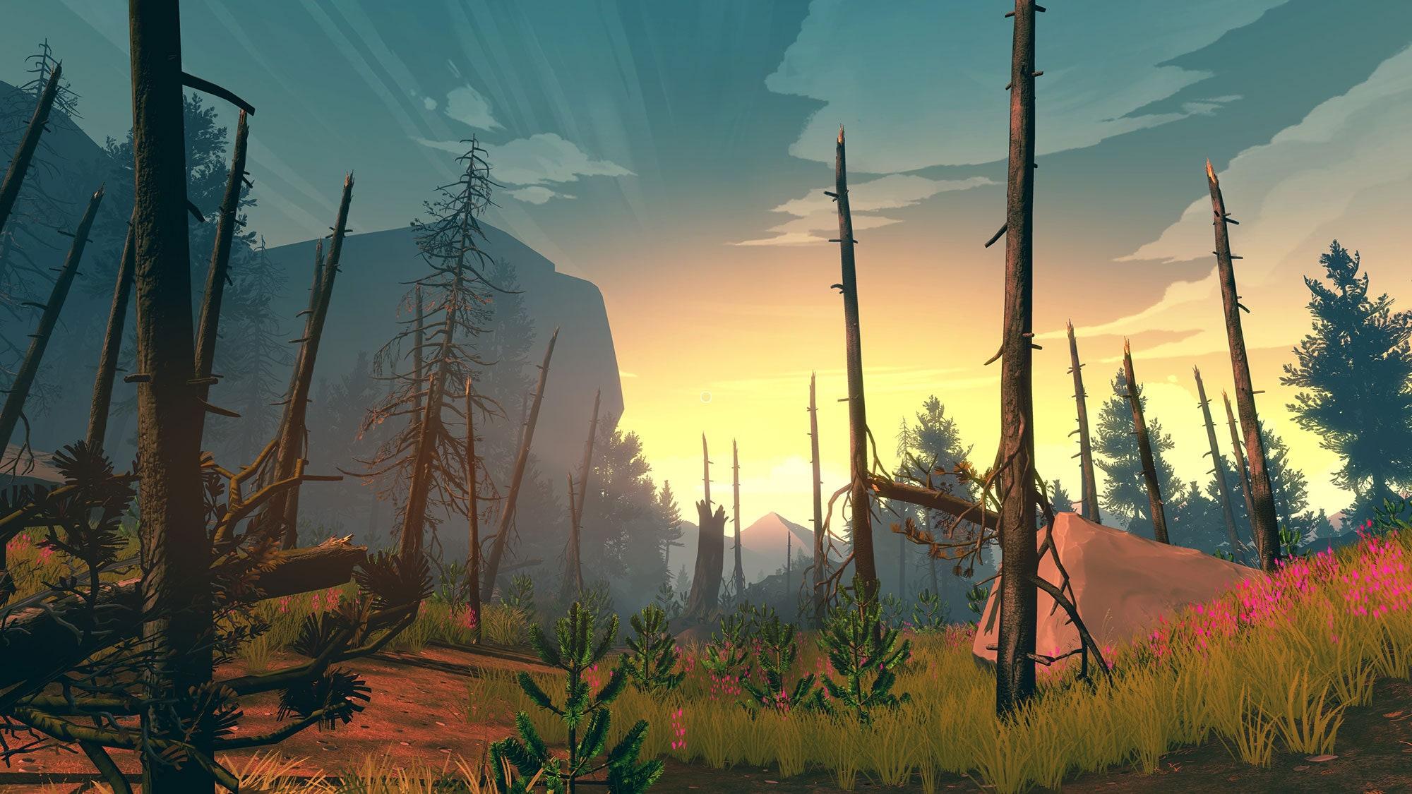 2000x1125 With Firewatch, Olly Moss Brings His Subversive Touch to Video Games. The New Yorker