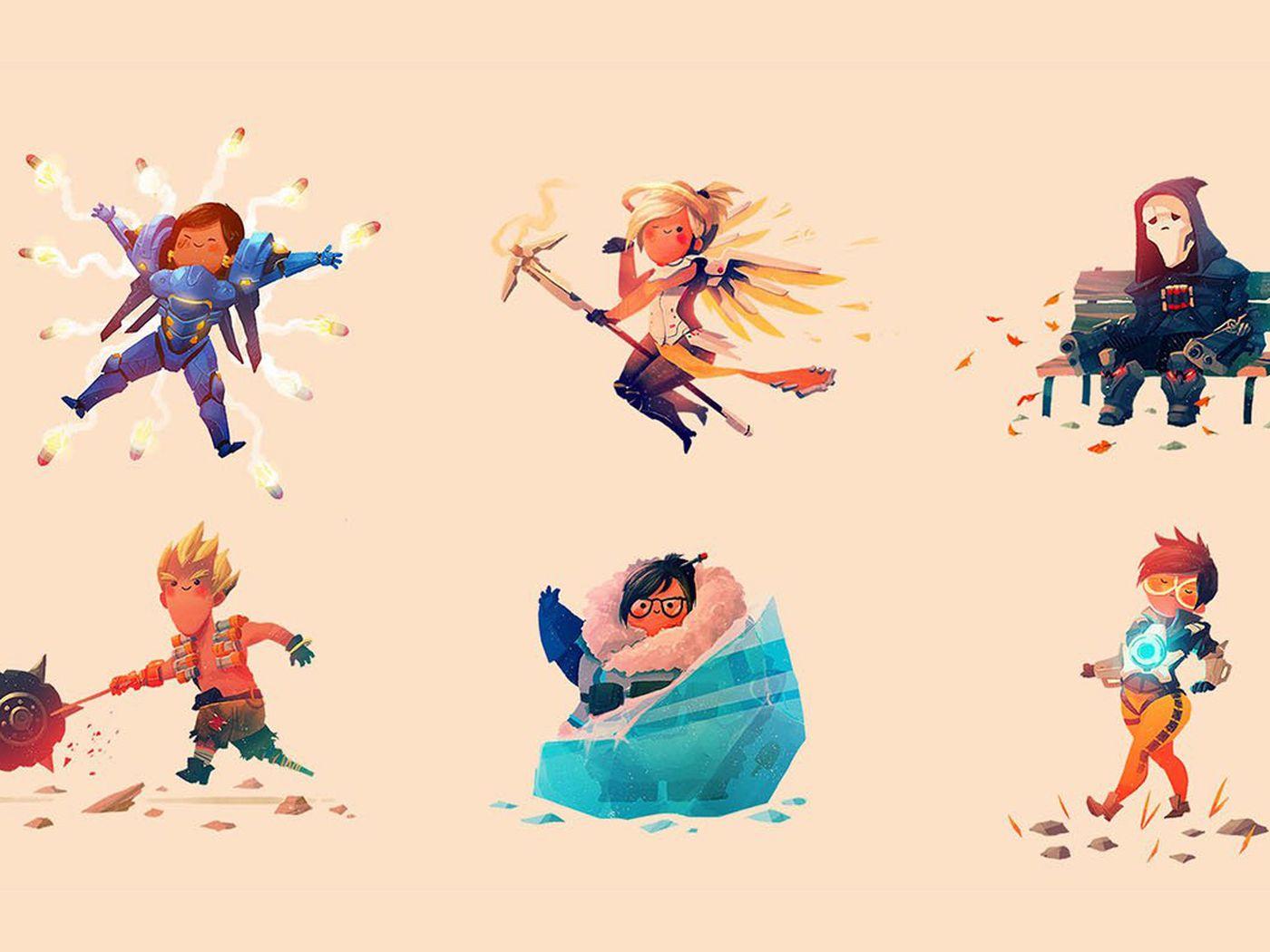 1400x1050 These gorgeous Overwatch prints are available for just 24 hours