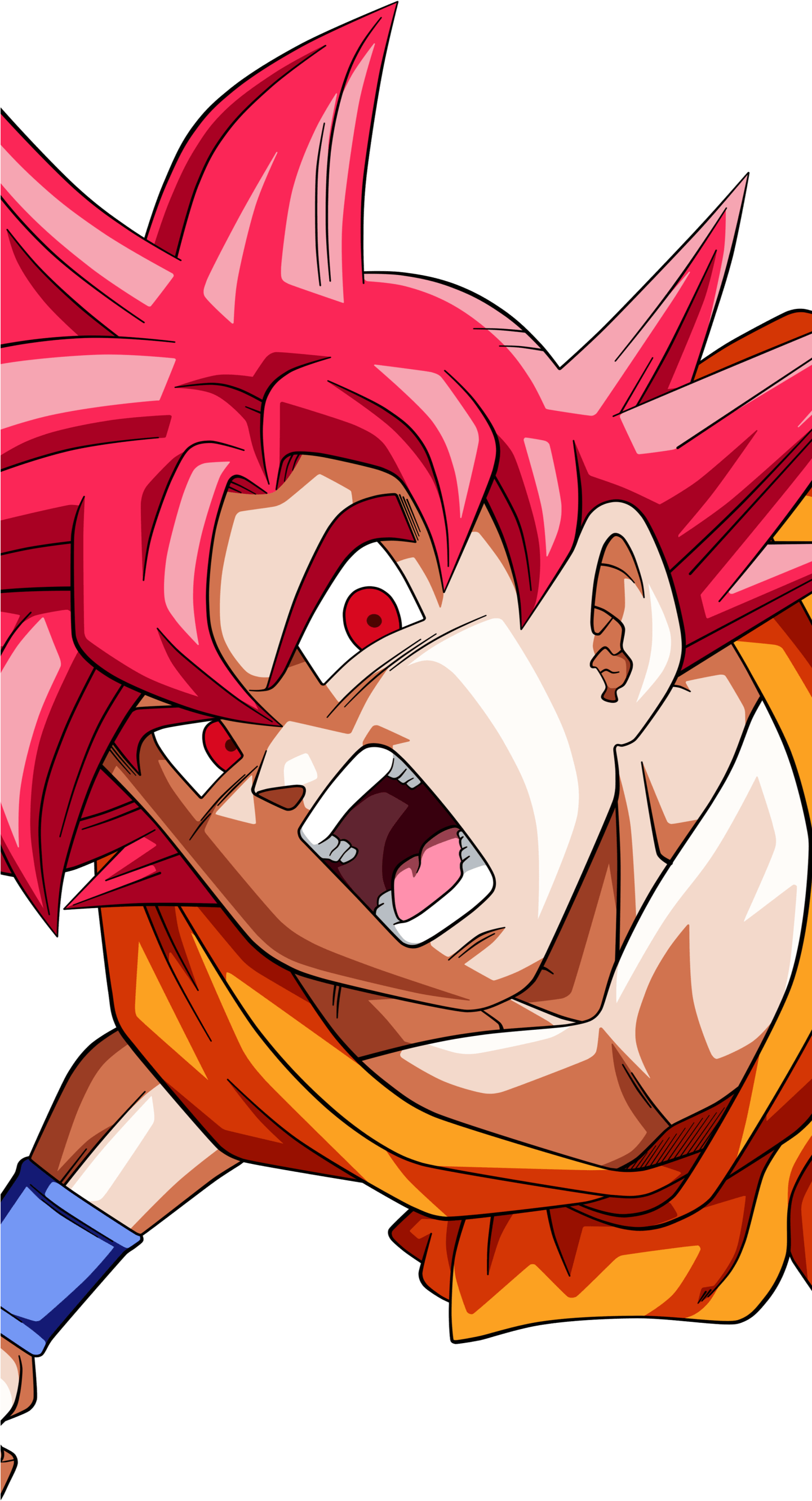 1441x2663 Goku Ssj God Anime / Dragon Ball Super Mobile Wallpaper Goku Anime Dragon Ball. Full Size PNG Download