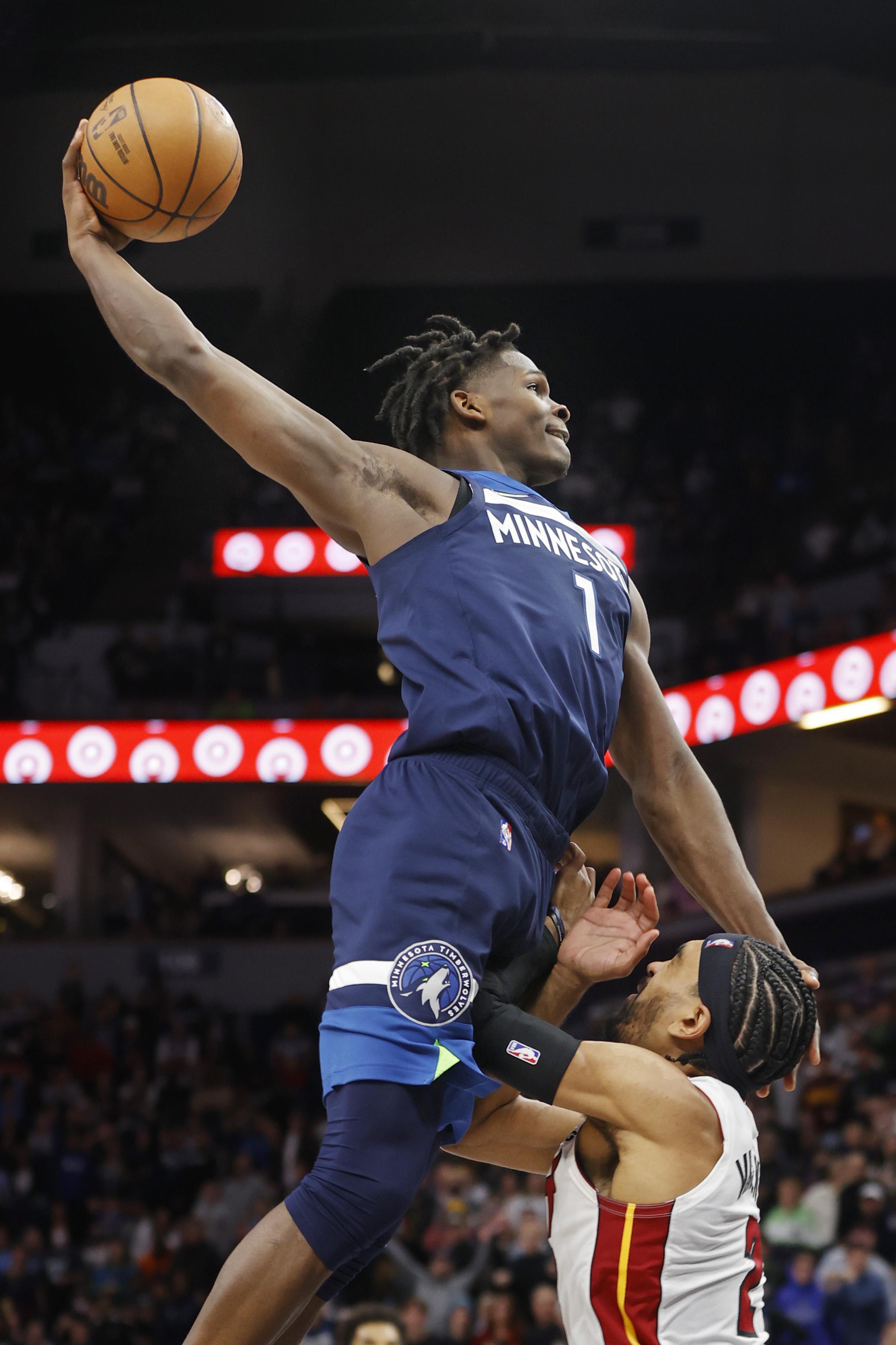Anthony Edwards or Michael Jordan Timberwolves 1 calls his inner MJ  out as KarlAnthony Towns fouls out at a crucial time in Playin game  against the Clippers  The SportsRush
