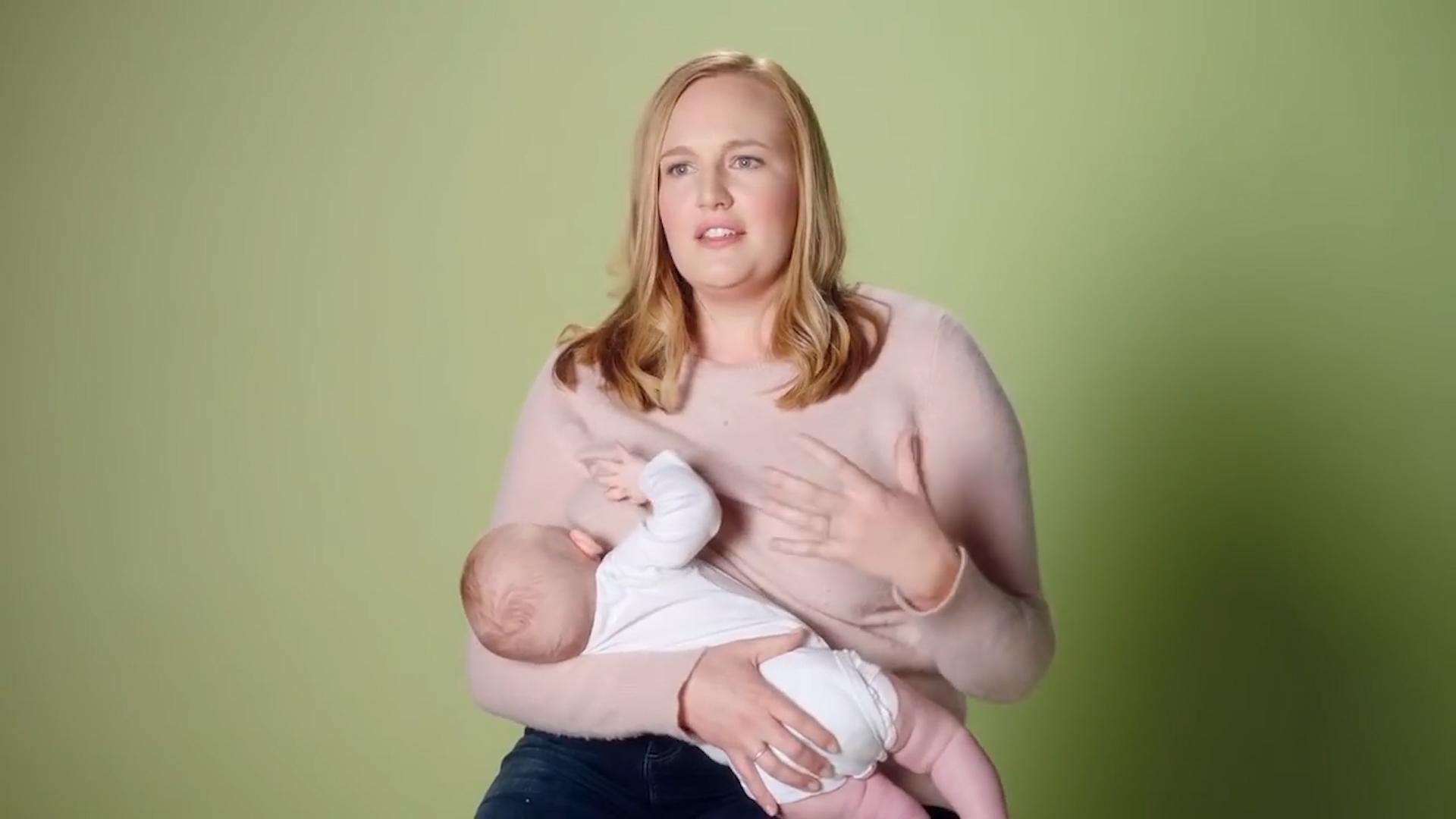 1920x1080 Candidate breastfeeds in campaign ad