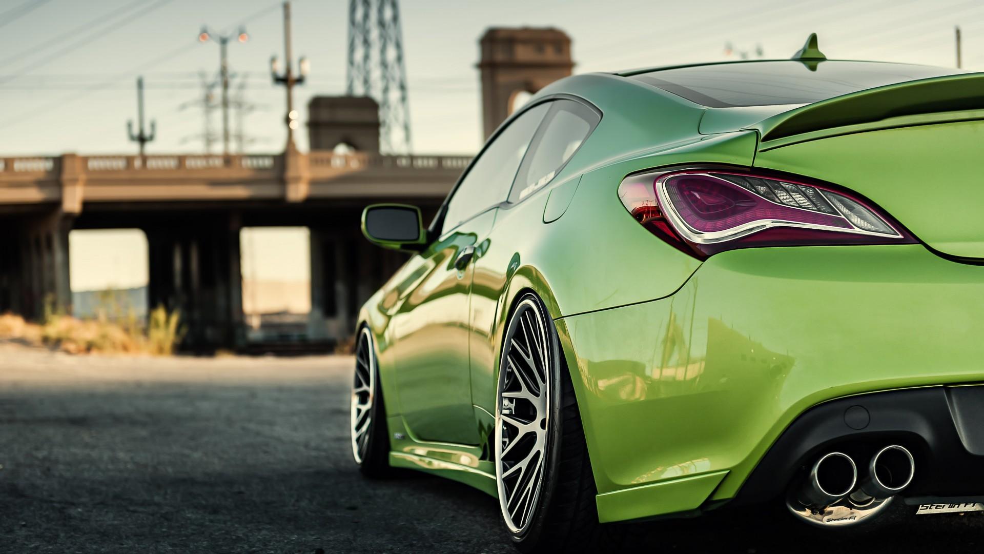 1920x1080 car, Stance, Hyundai Genesis Wallpaper HD / Desktop and Mobile Background