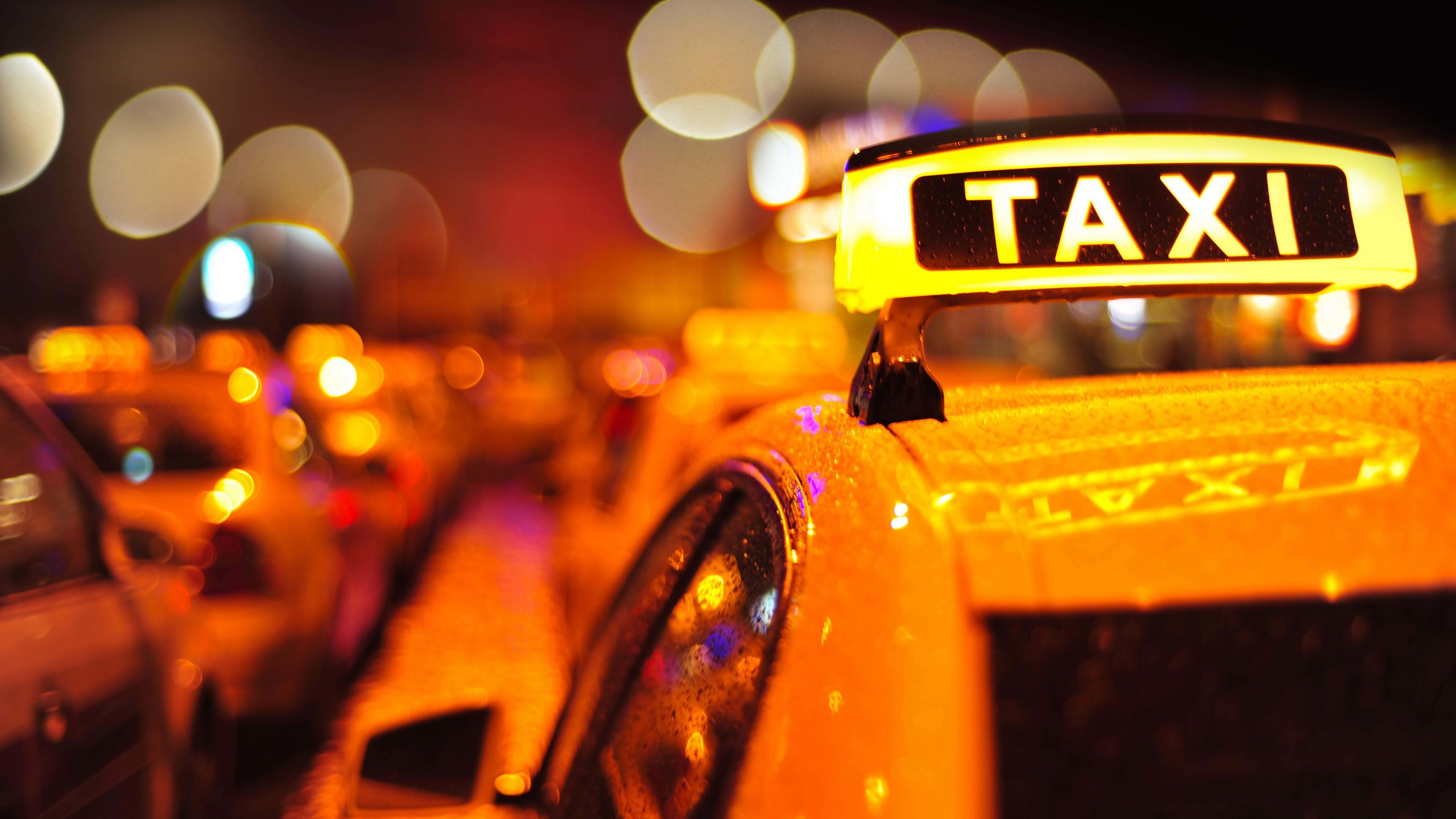 3840x2160 Taxi 4k Ultra HD Wallpaper