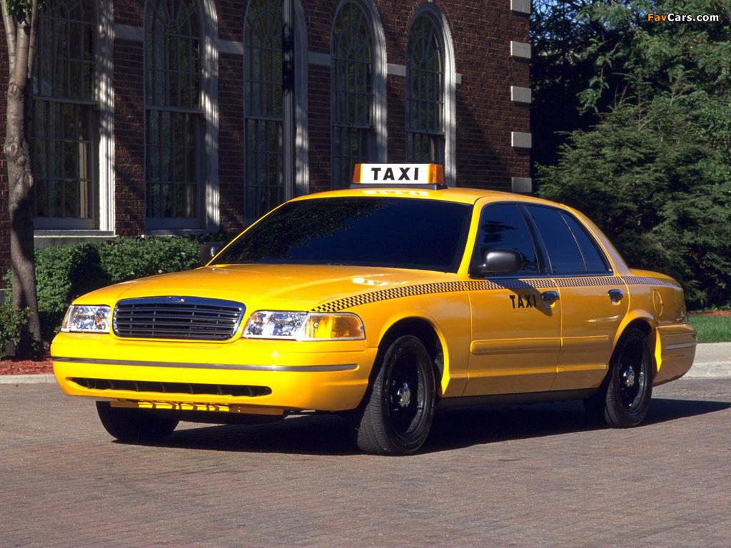 1024x768 Ford Crown Victoria Taxi 1998–2011 wallpaper