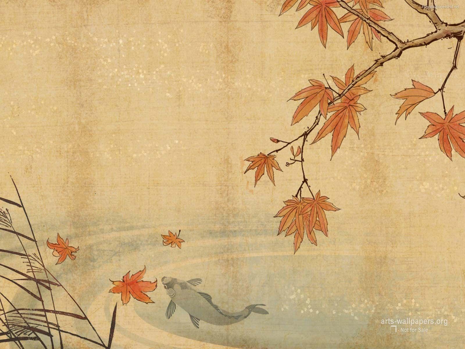 1600x1200 Chinese Painting Wallpaper