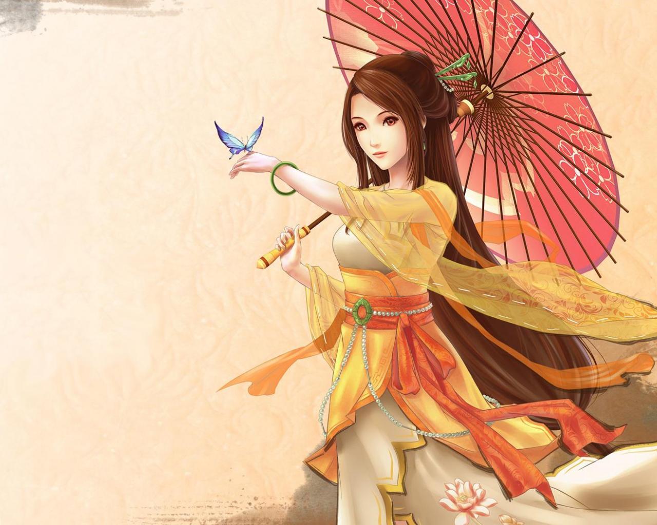 1280x1024 Japanese Women Wallpaper 1280x1024 Only