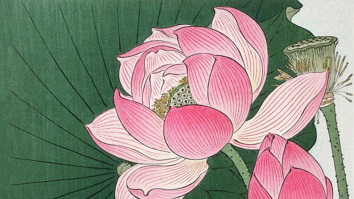 1200x675 Ohara Koson wallpaper, Japanese desktop. Free Photo Illustration
