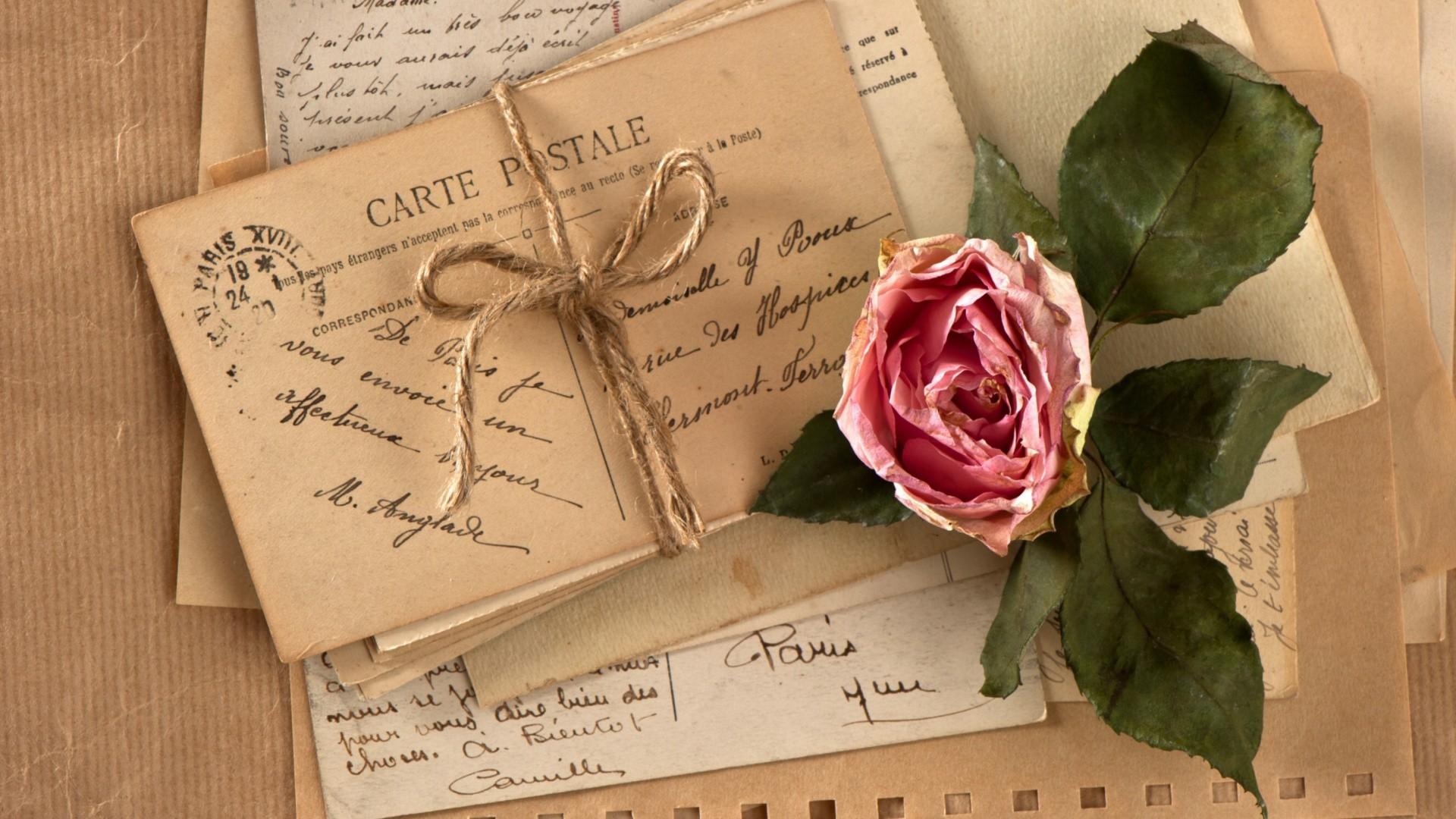 1920x1080 Vintage Love Letters Free Android Wallpaper Data Src Shabby Chic Wallpaper HD