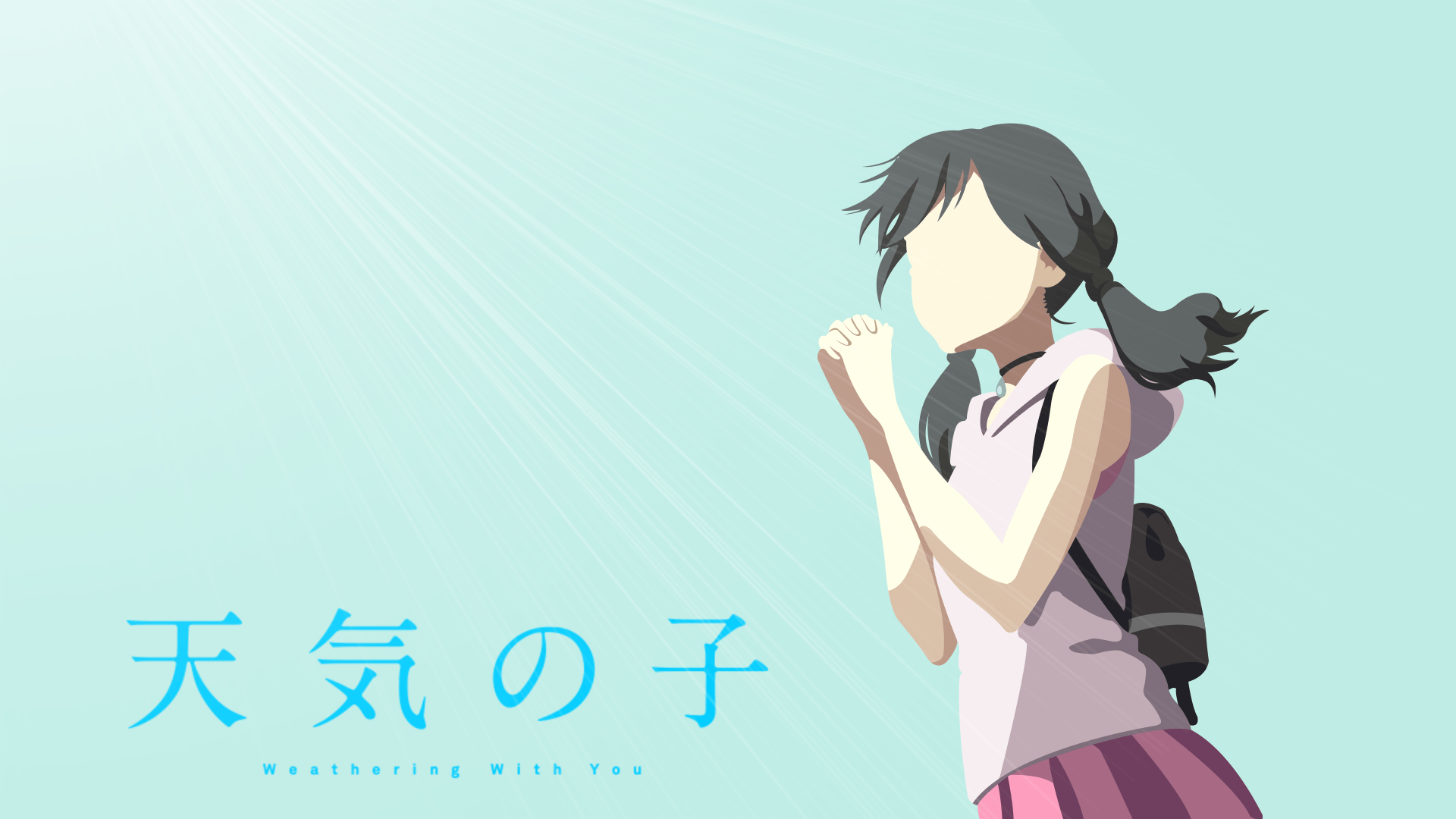 1920x1080 Hina Amano from Weathering With You Wallpaper for Desktop HD Wallpaper