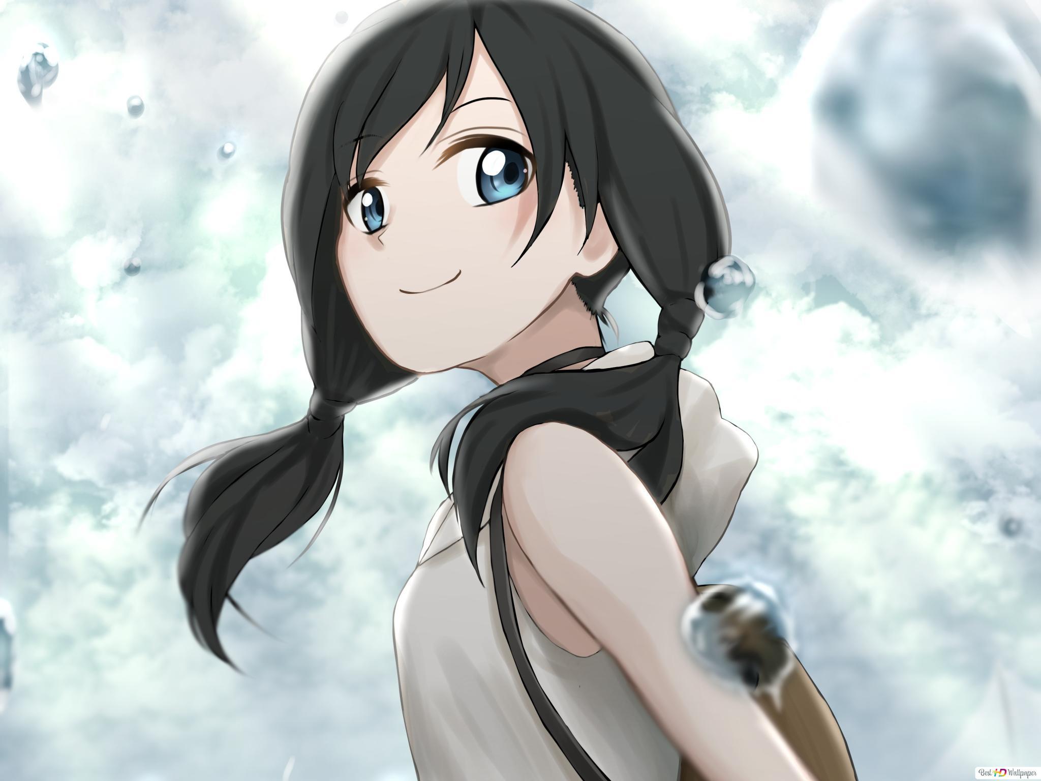 2048x1536 Hina Amano - Weathering With You HD wallpaper download