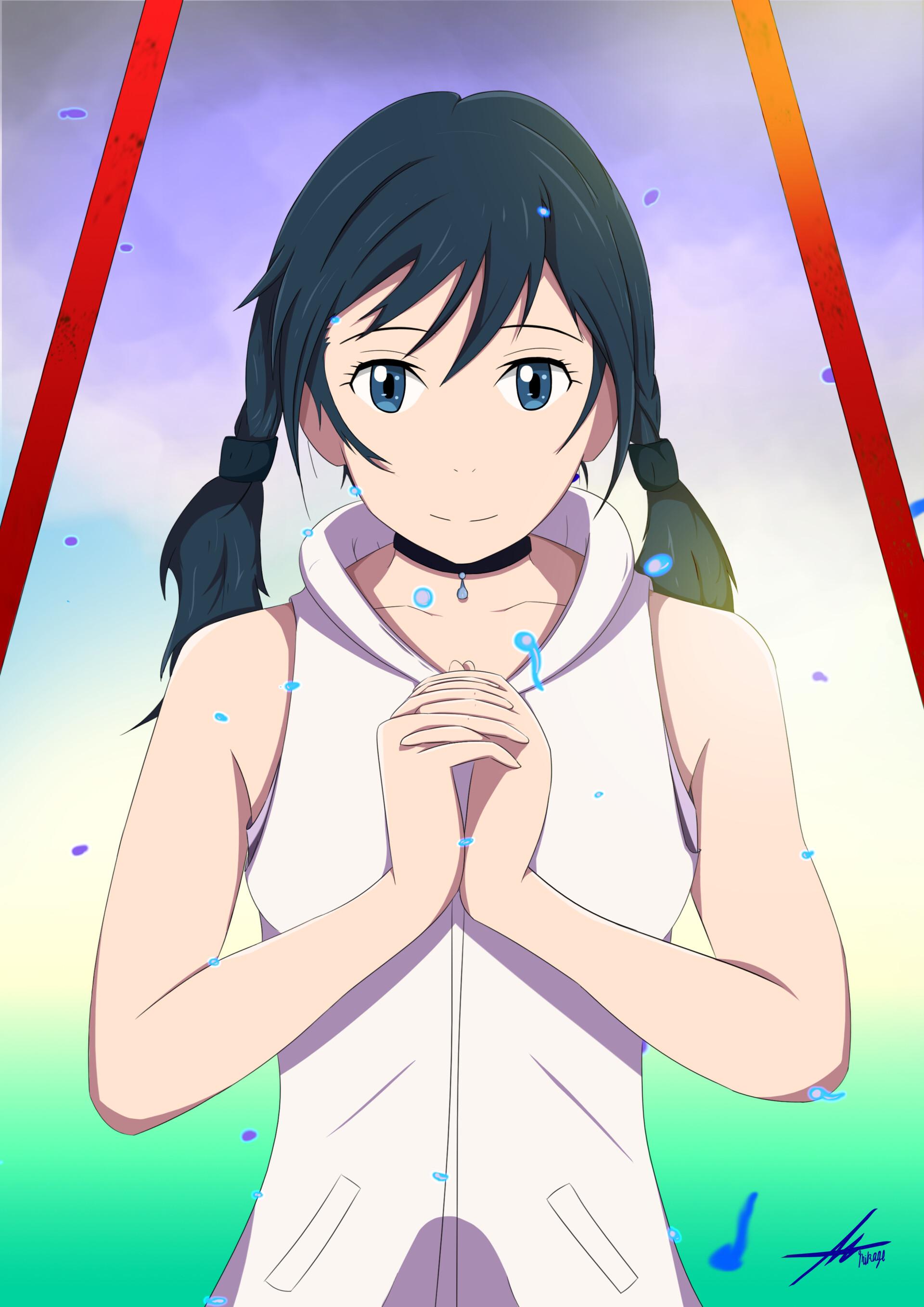 1920x2716 Mikage Akechi Amano (Tenki no Ko)