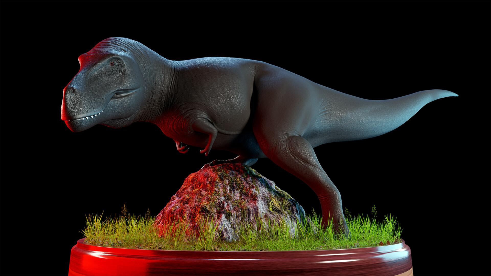 1920x1080 Rexy on a Pedestal, Maurice de Jonge