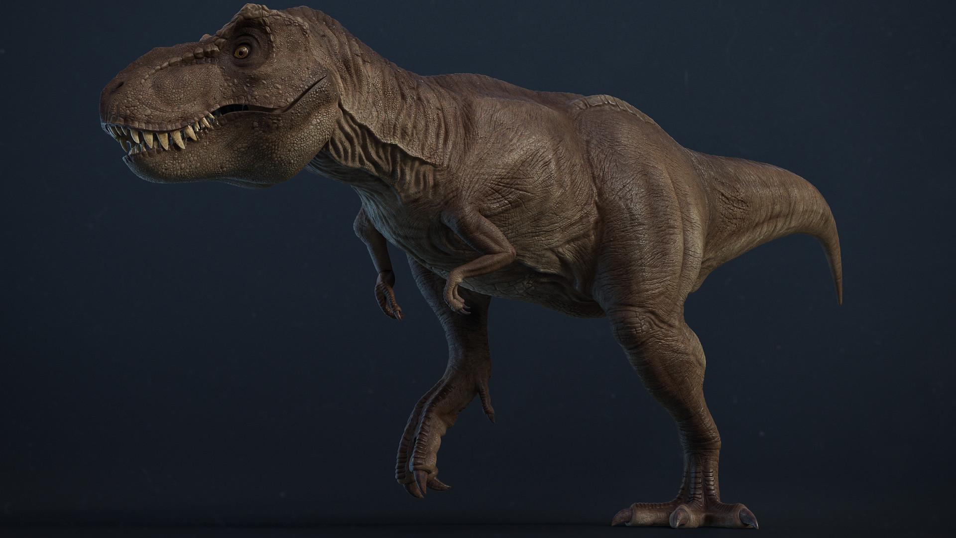 1920x1080 Sebastien Evrard - Rexy From Jurassic Park