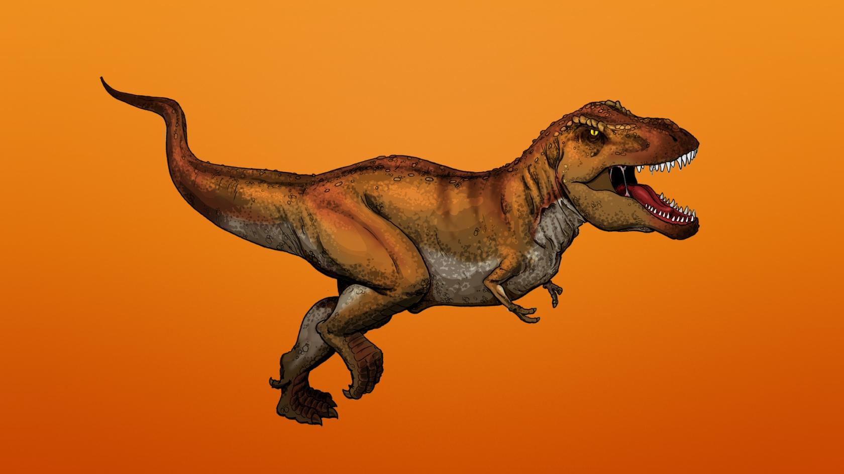 1680x945 Tyrannosaurus Rex 1680 x 945 HDTV Wallpaper