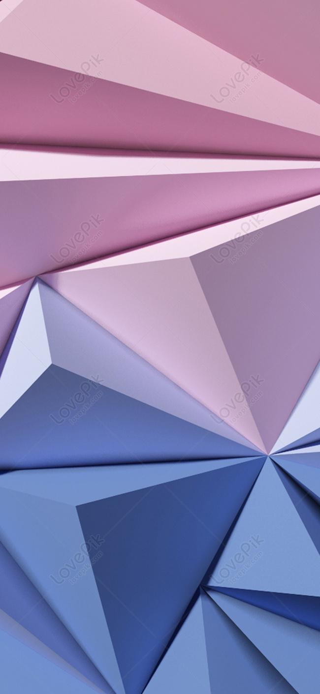 650x1407 3D Abstract Space Mobile Phone Wallpaper Image Free Download