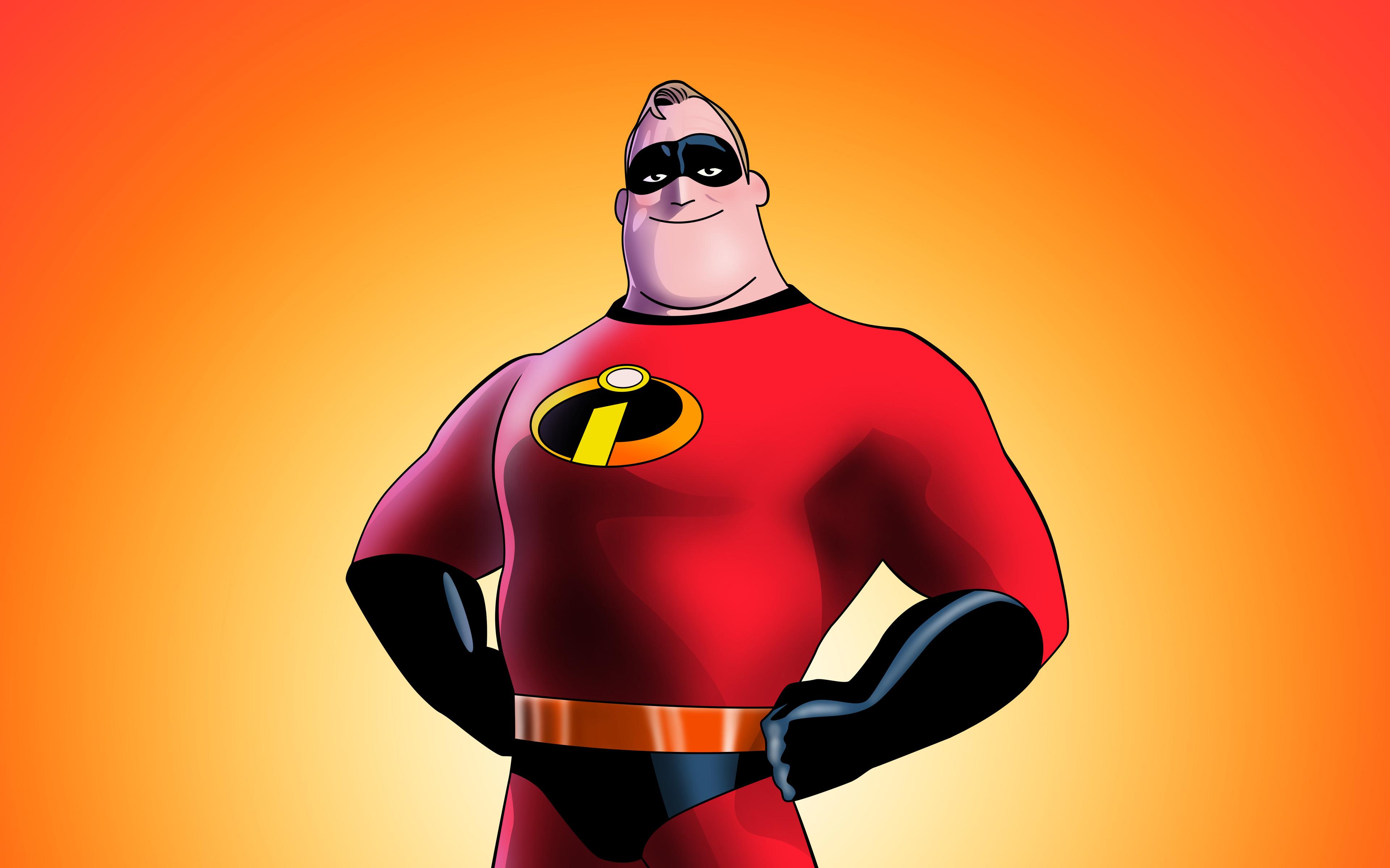 3840x2400 Mr Incredible, Art, 4k, 2018 Movie, The Incredibles